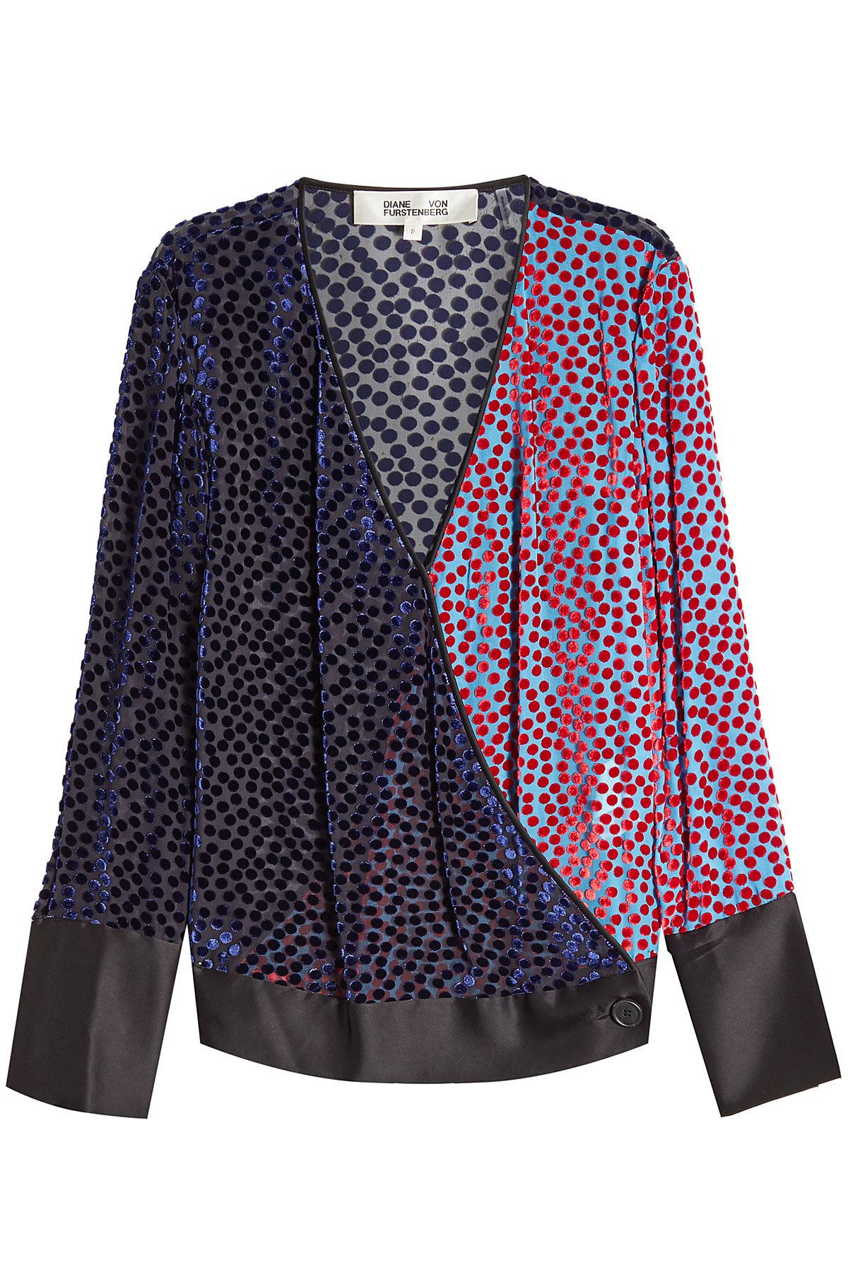 Diane von Furstenberg - Blouse with Gathered Details