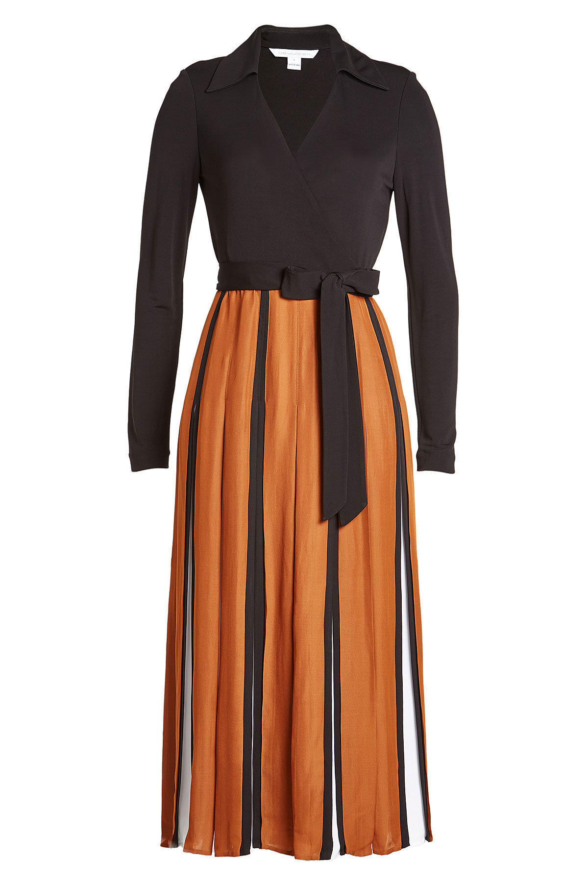 Diane von Furstenberg - Maxi Dress with Printed Skirt