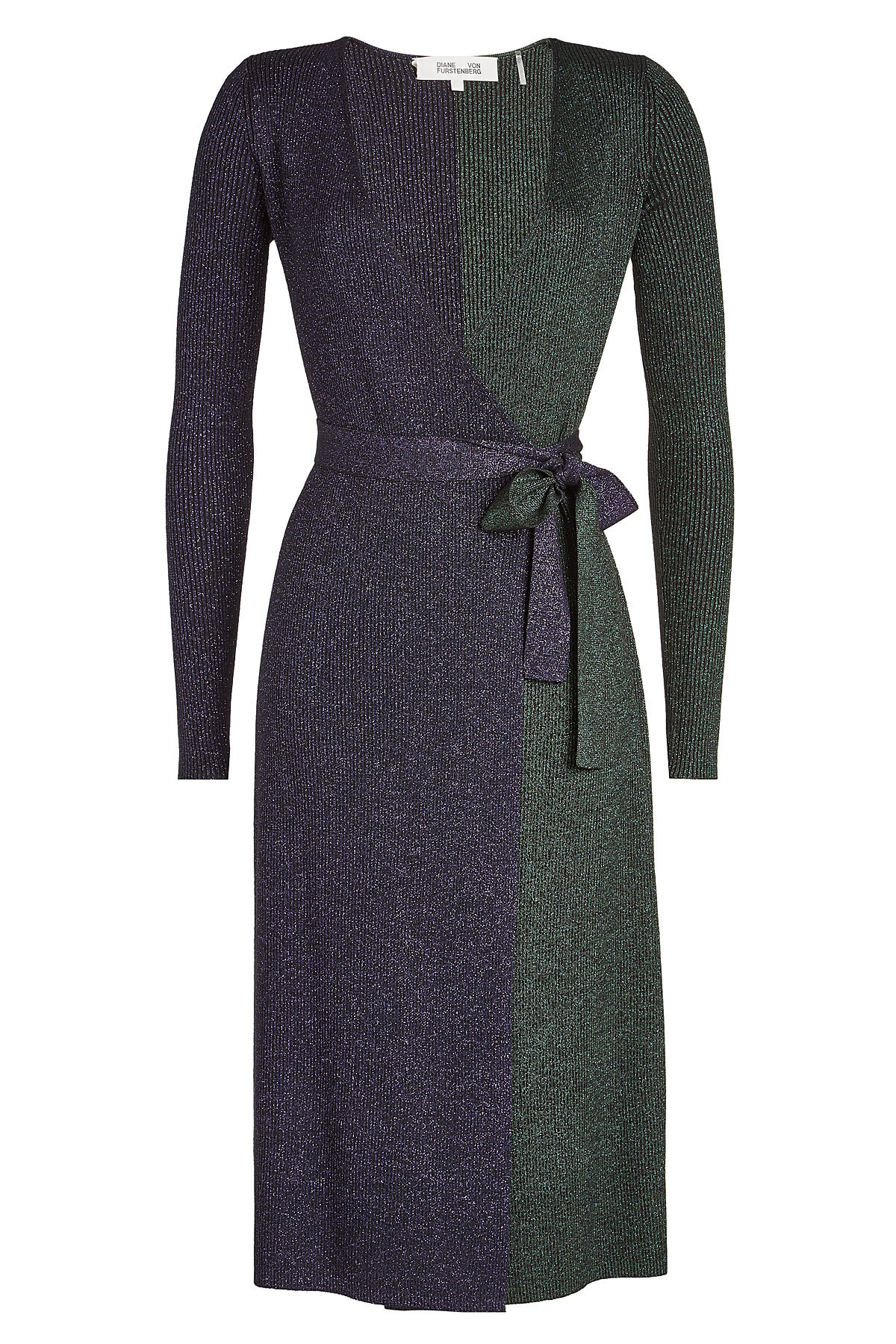 Diane von Furstenberg - Wrap Dress with Cotton and Silk
