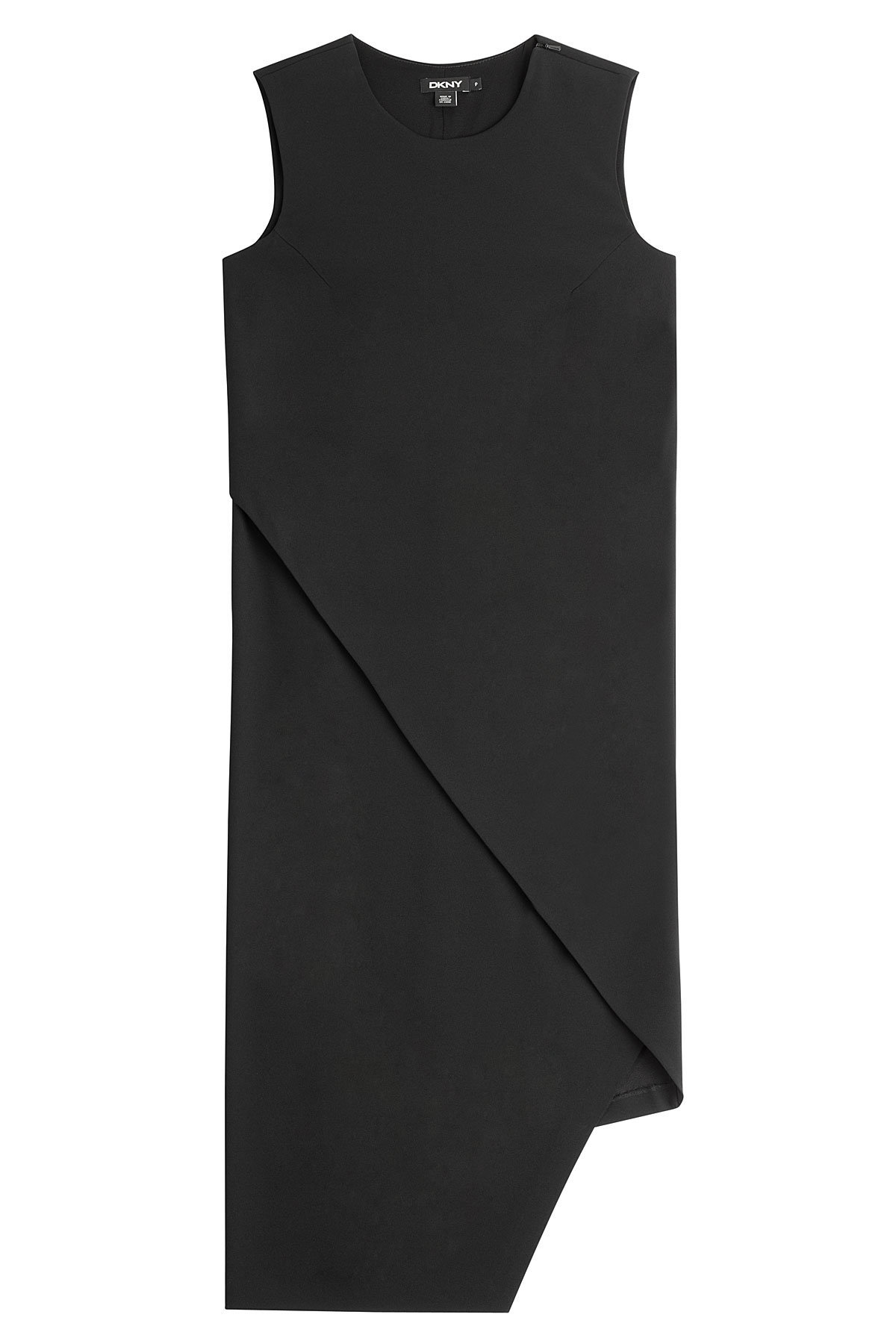 DKNY - Asymmetric Draped Hem Dress