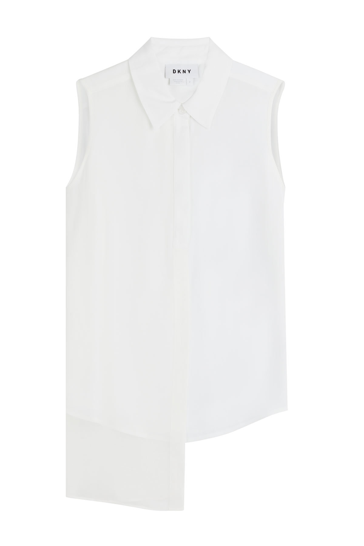 DKNY - Asymmetric Sleeveless Shirt