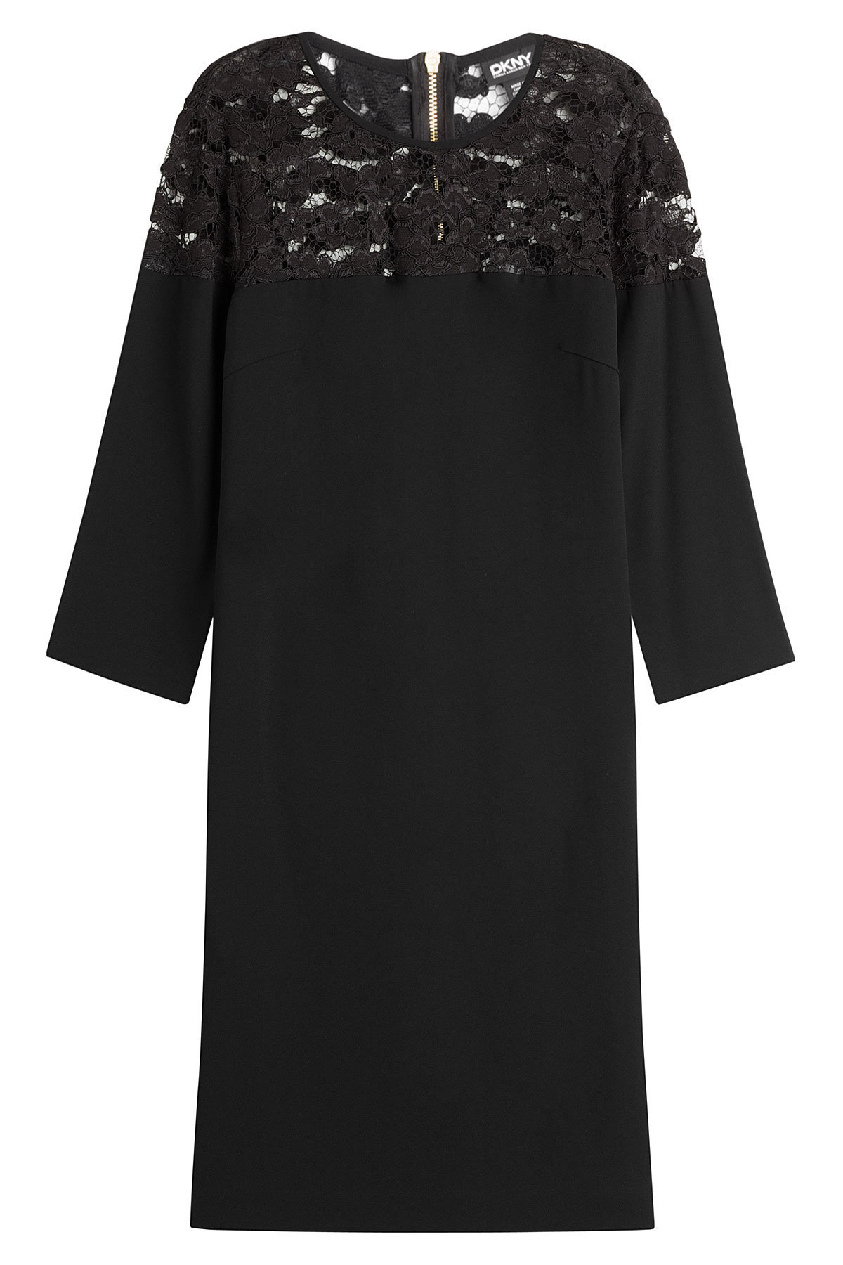 Dress with Lace by DKNY