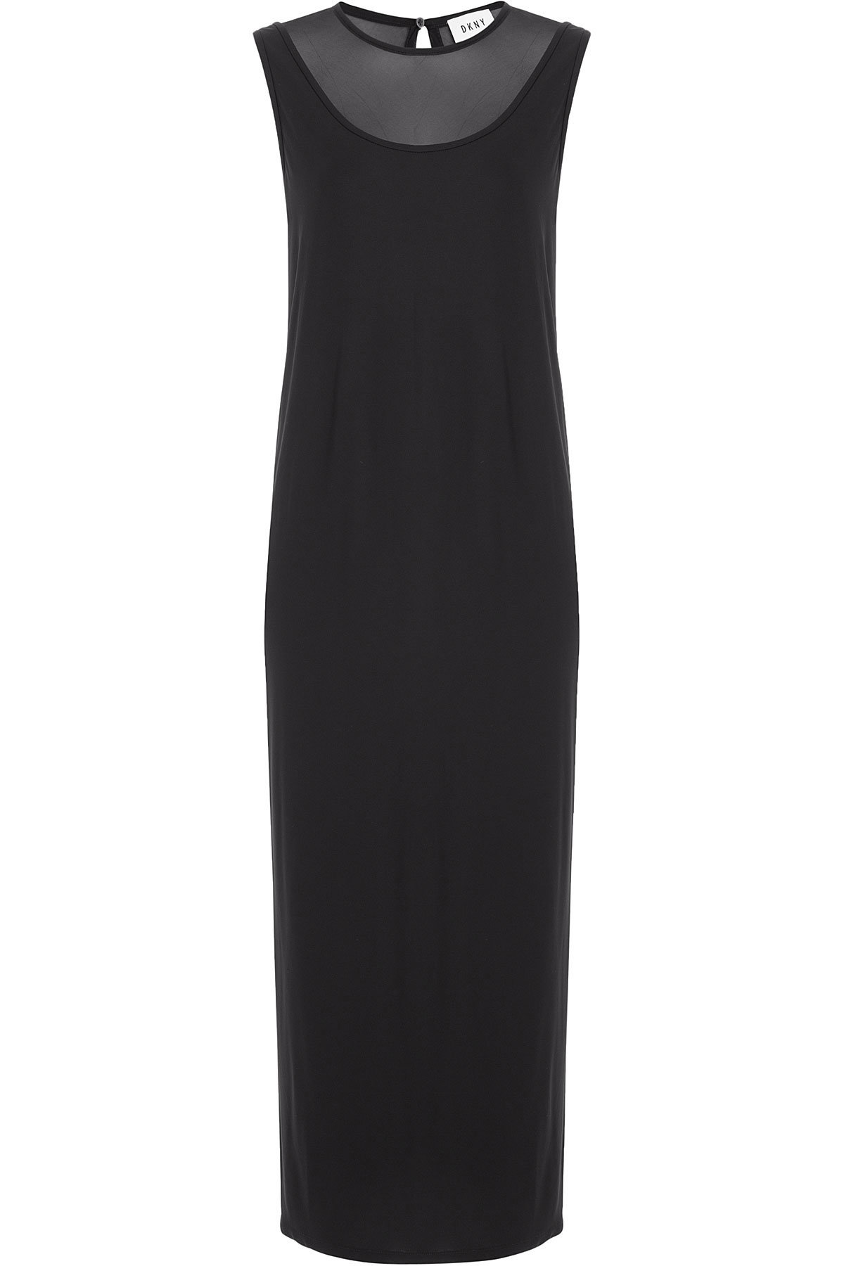 DKNY - Dress with Sheer Contrast