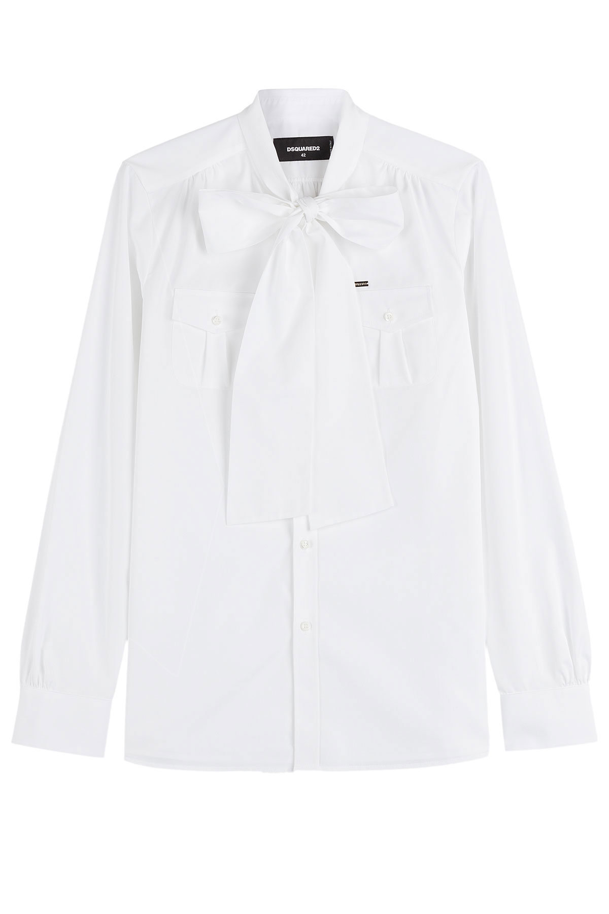 Dsquared2 - Cotton Shirt with Bow