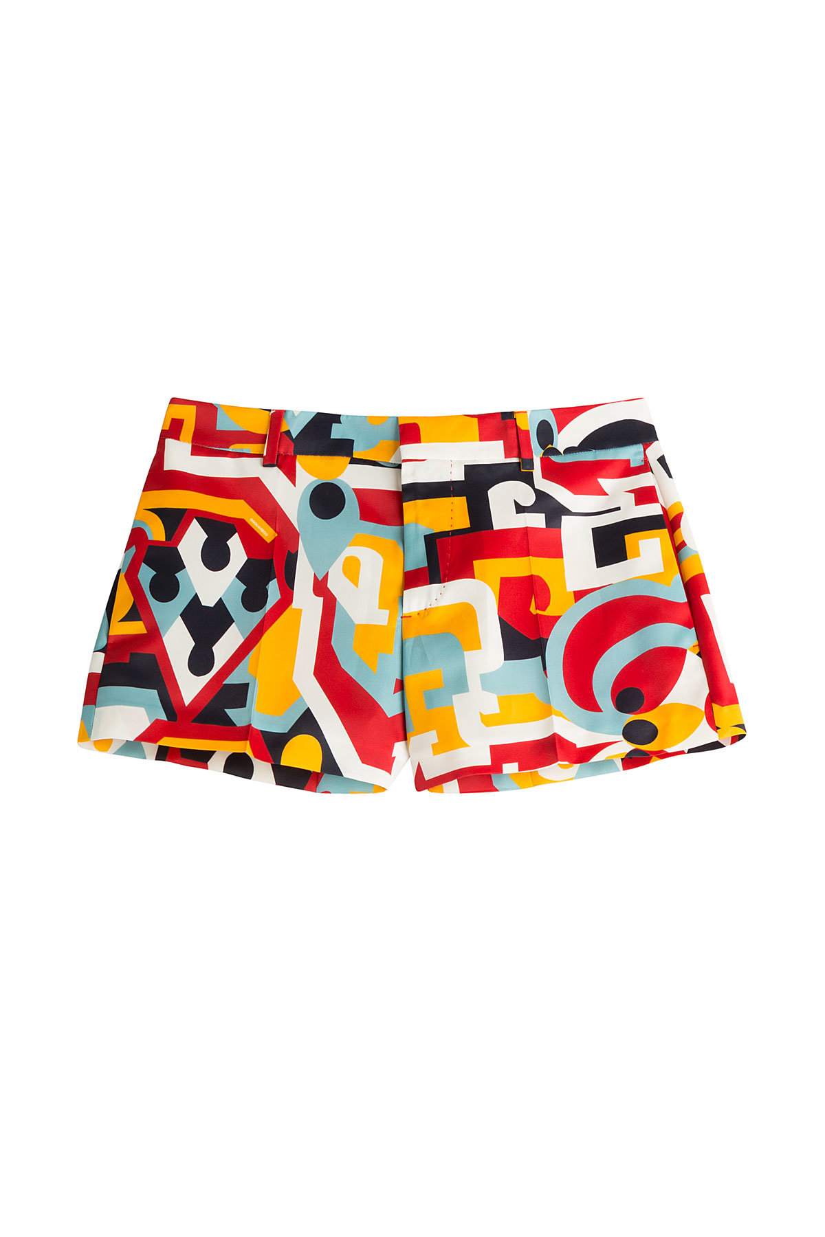 Printed Silk Shorts by Dsquared2