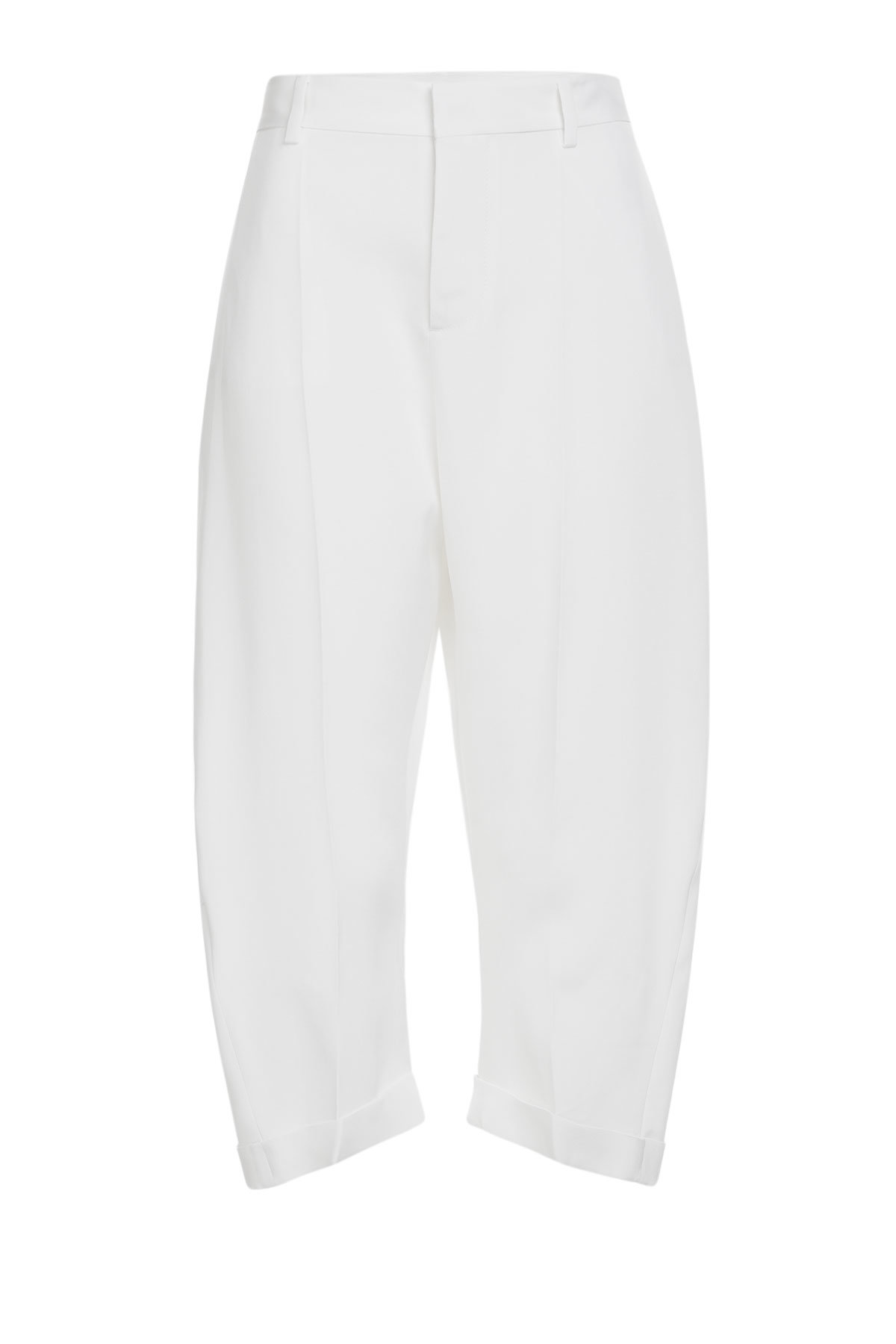 Silk-Cotton Cropped Pants by Dsquared2