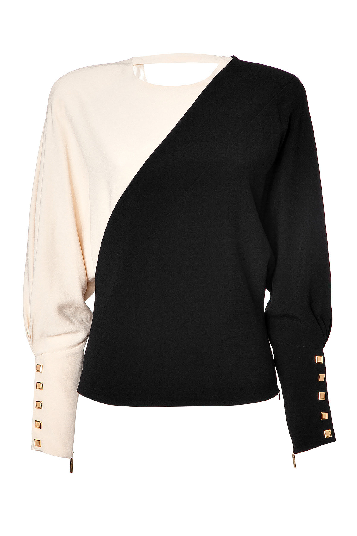 Emanuel Ungaro - Two-Tone Top in Black/Beige