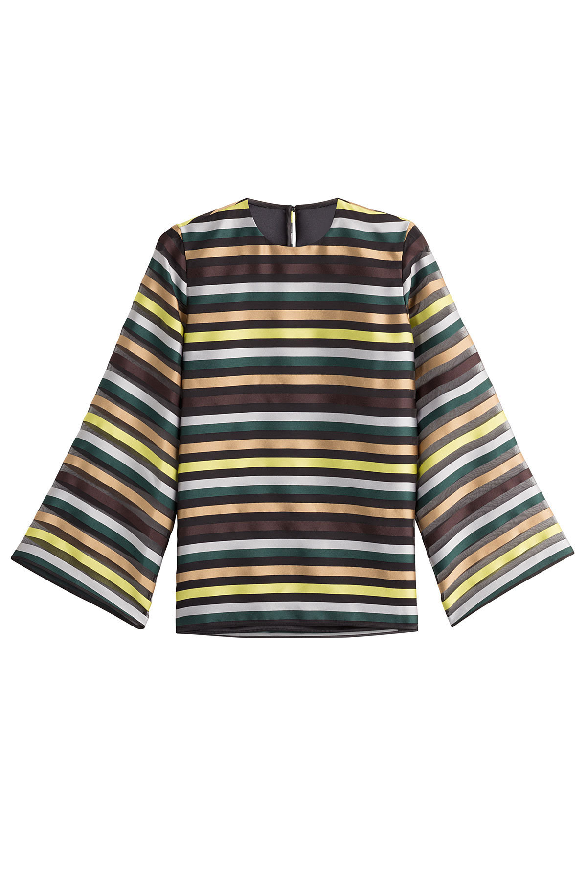 Striped Top with Silk by Emilia Wickstead