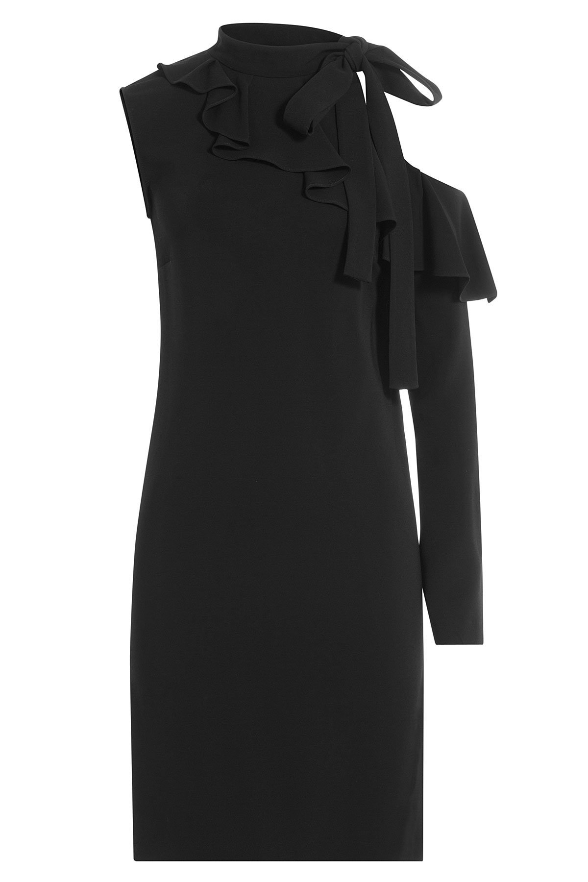 Emilio Pucci - Asymmetric Dress with Cut-Out Detail on Sleeve