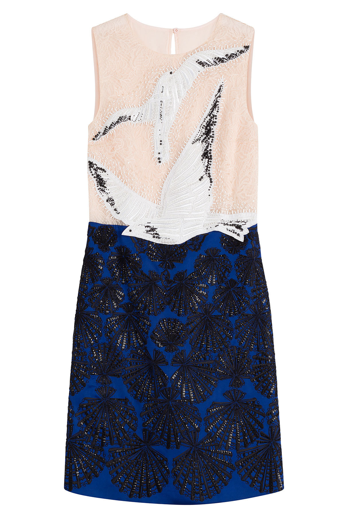 Emilio Pucci - Embellished Dress with Lace