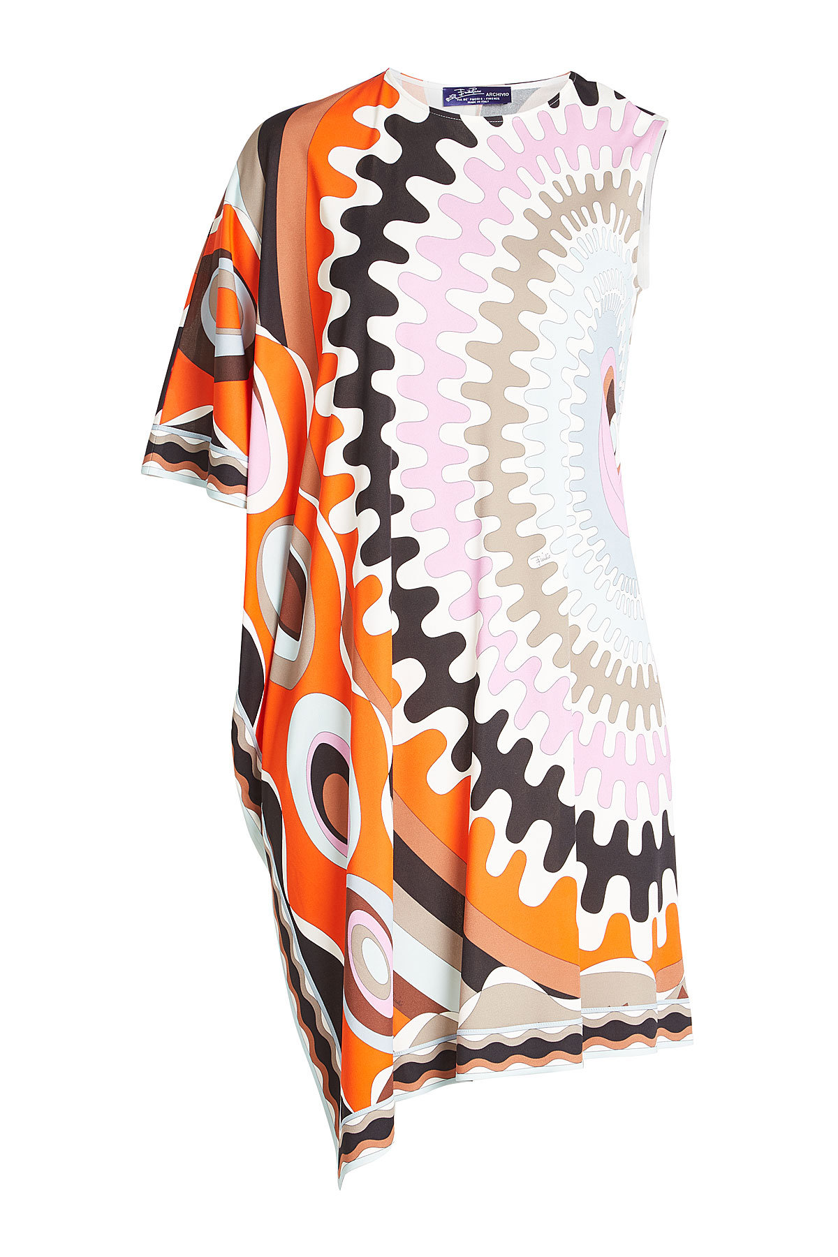 Emilio Pucci - Printed Asymmetric Dress