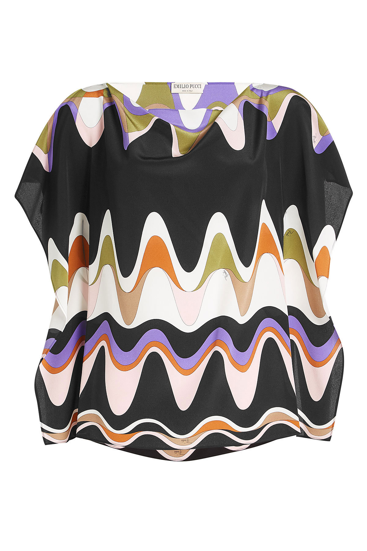 Emilio Pucci - Printed Silk Tunic Top