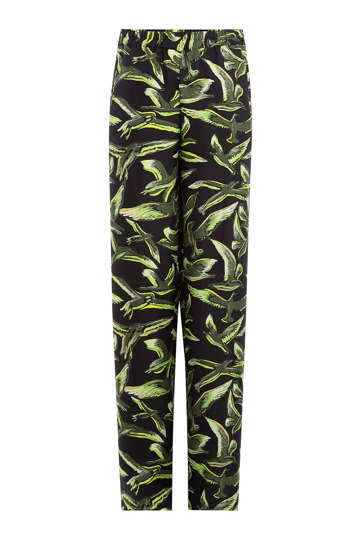 Emilio Pucci - Wide Leg Silk Twill Pants