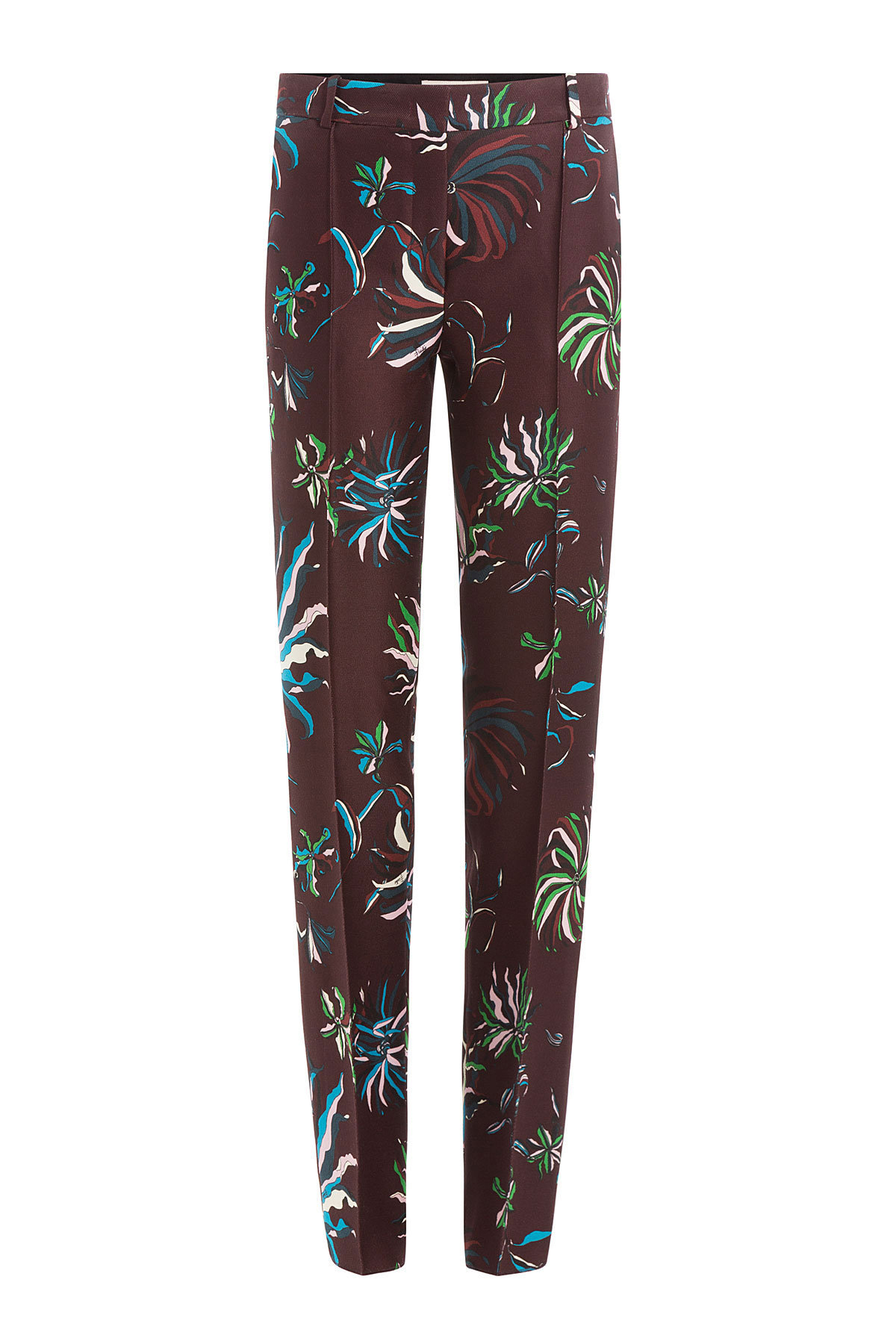 Emilio Pucci - Wool-Silk Printed Pants