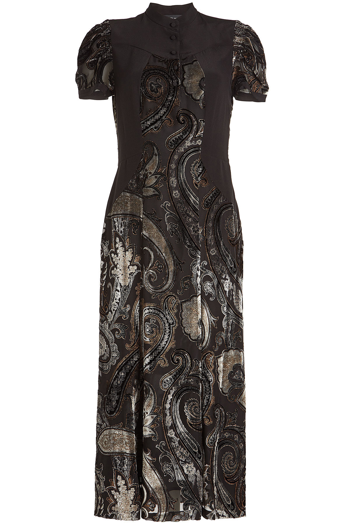 Etro - Devoré Dress with Silk