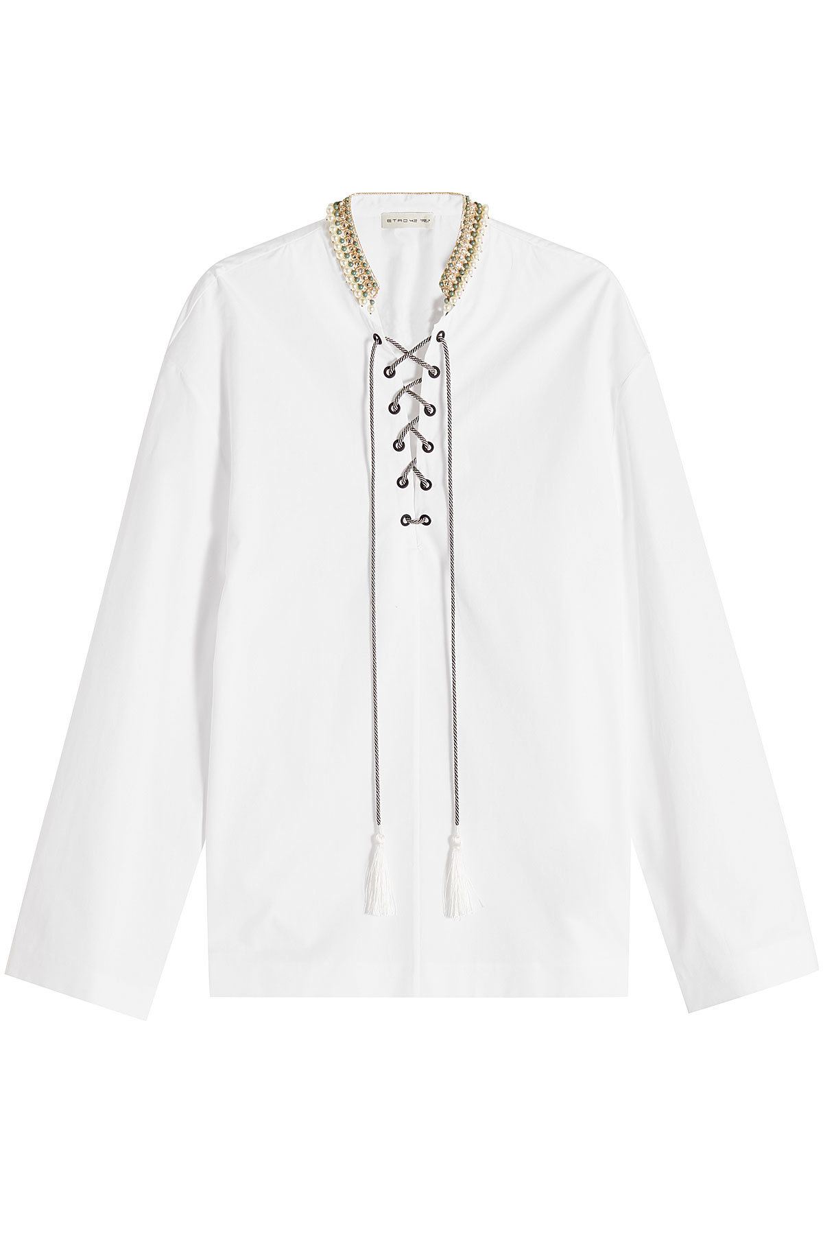 Etro - Embellished Cotton Tunic