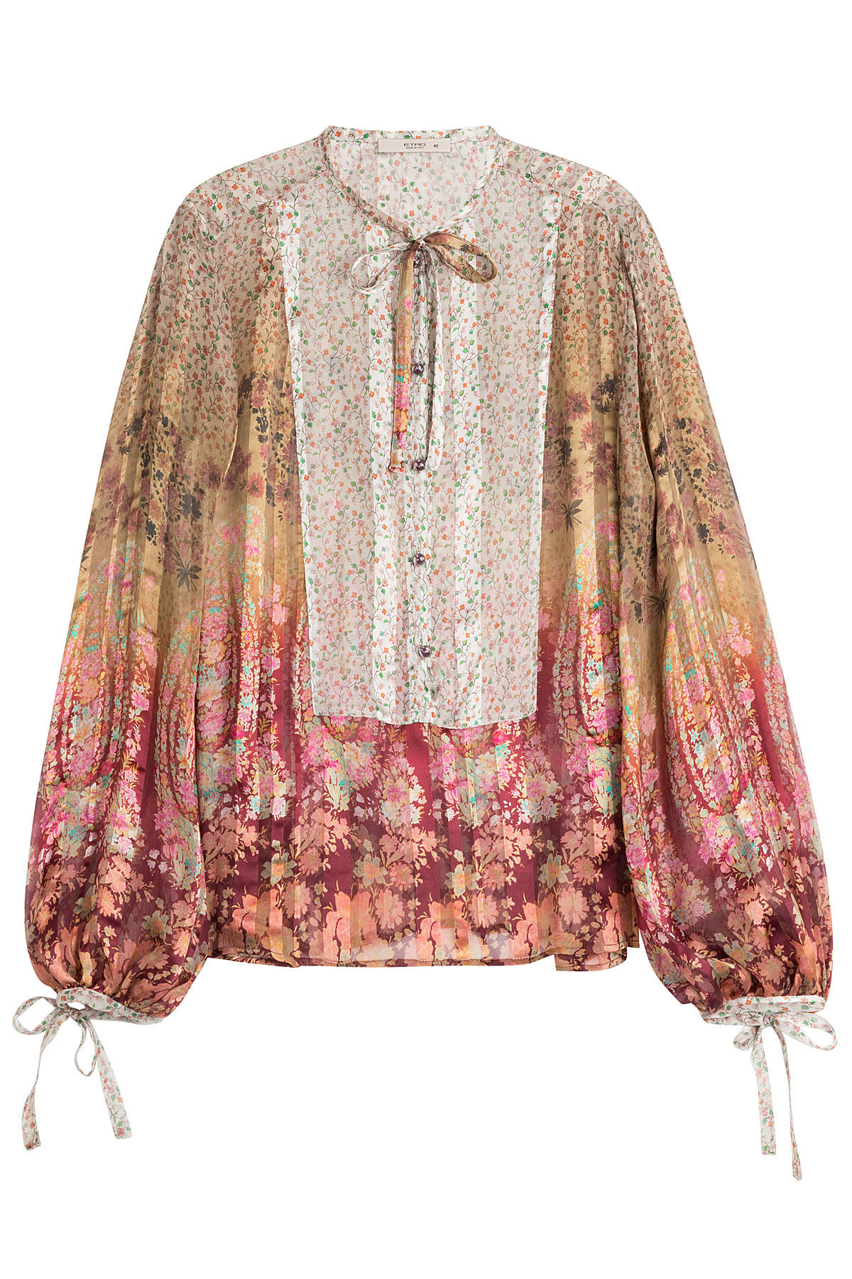 Etro - Natalia Printed Silk Blouse