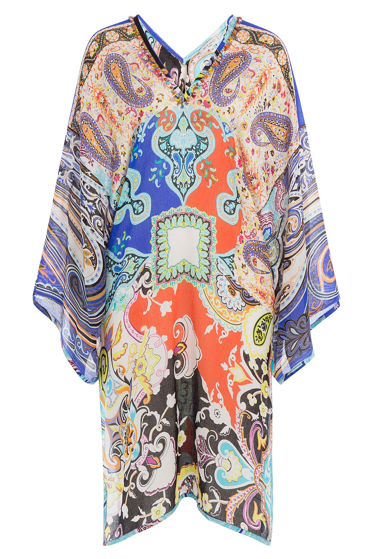 Etro - Printed Silk Kaftan