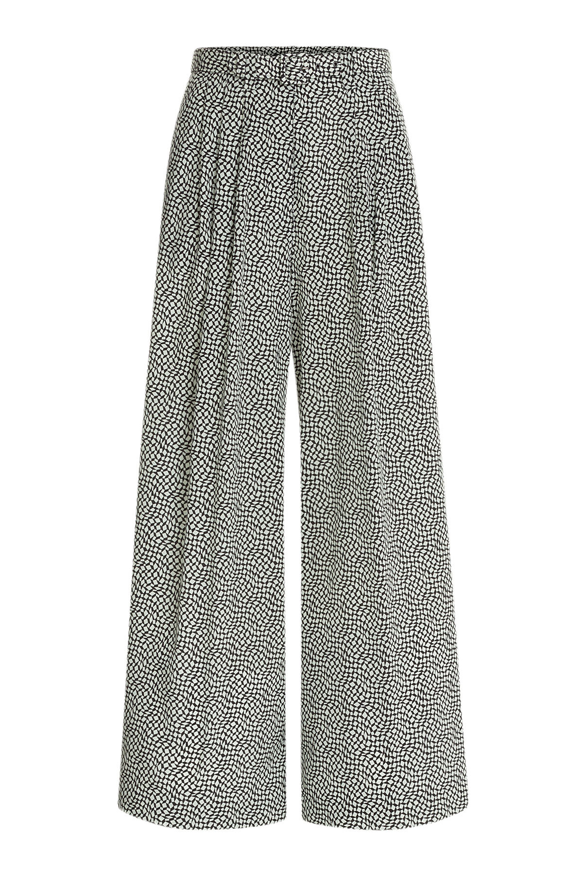 Wide-Leg Printed Silk Pants by Etro - Canary + Rook