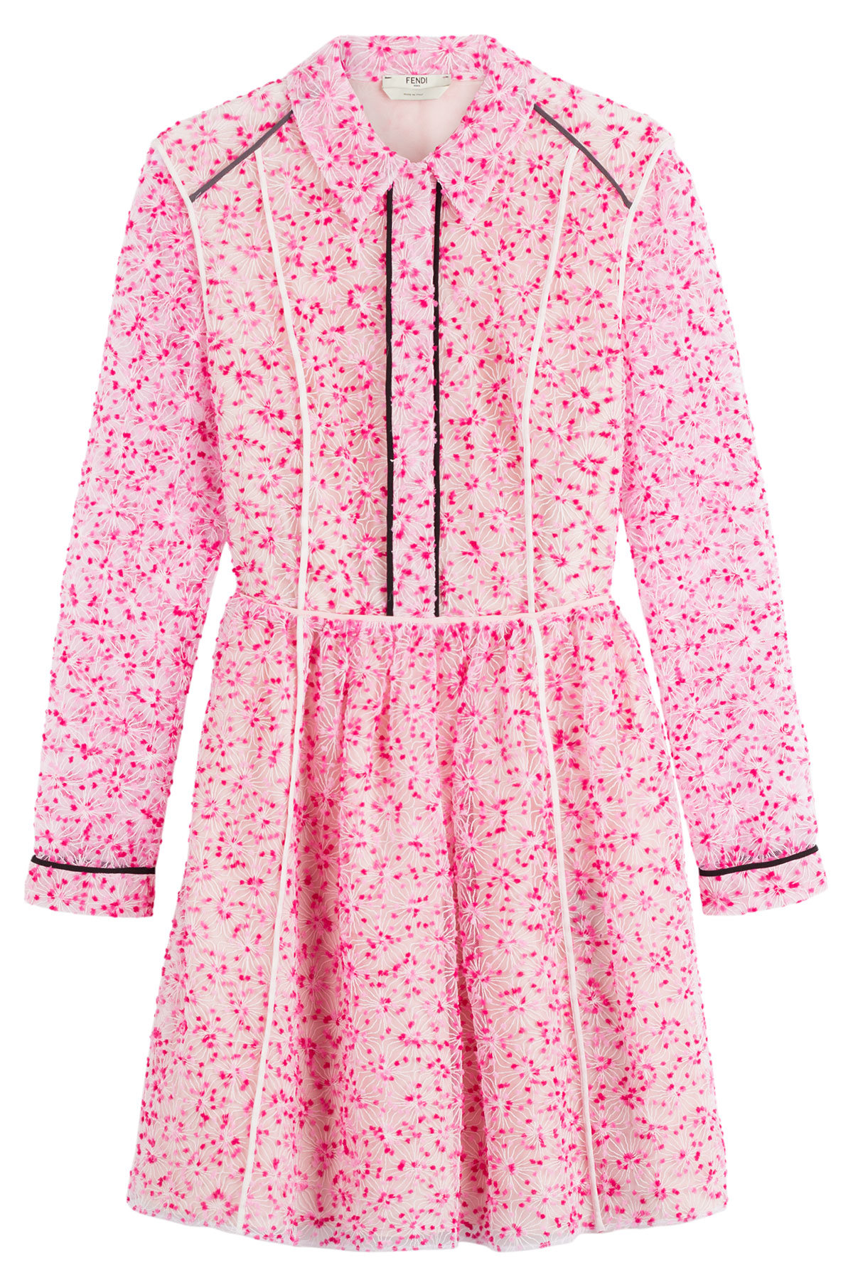 Flared Tulle Dress by Fendi