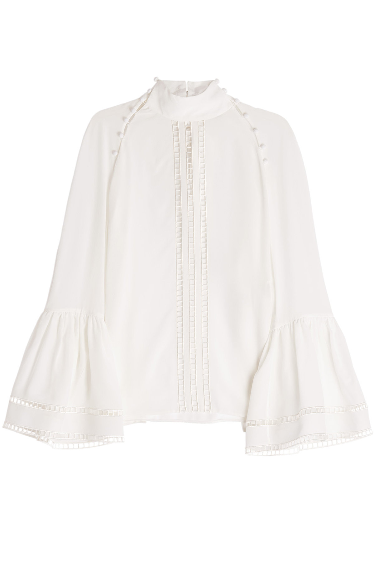 Fendi - Silk Crepe Blouse