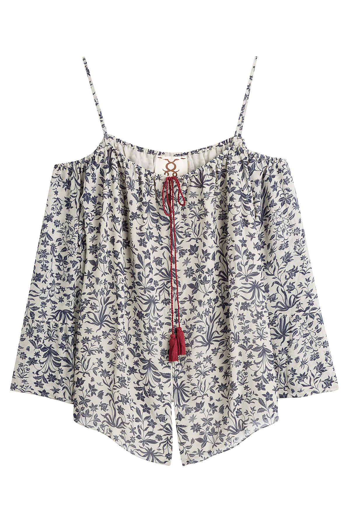 Figue - Manya Printed Silk Top