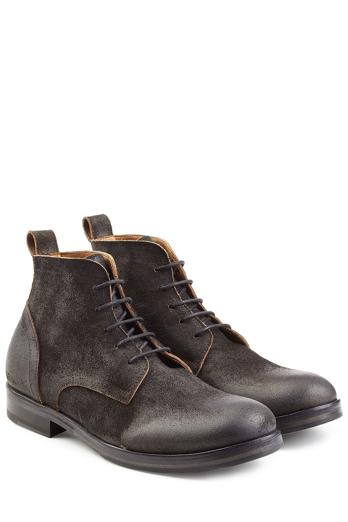 Fiorentini + Baker - Distressed Sueded Ankle Boots