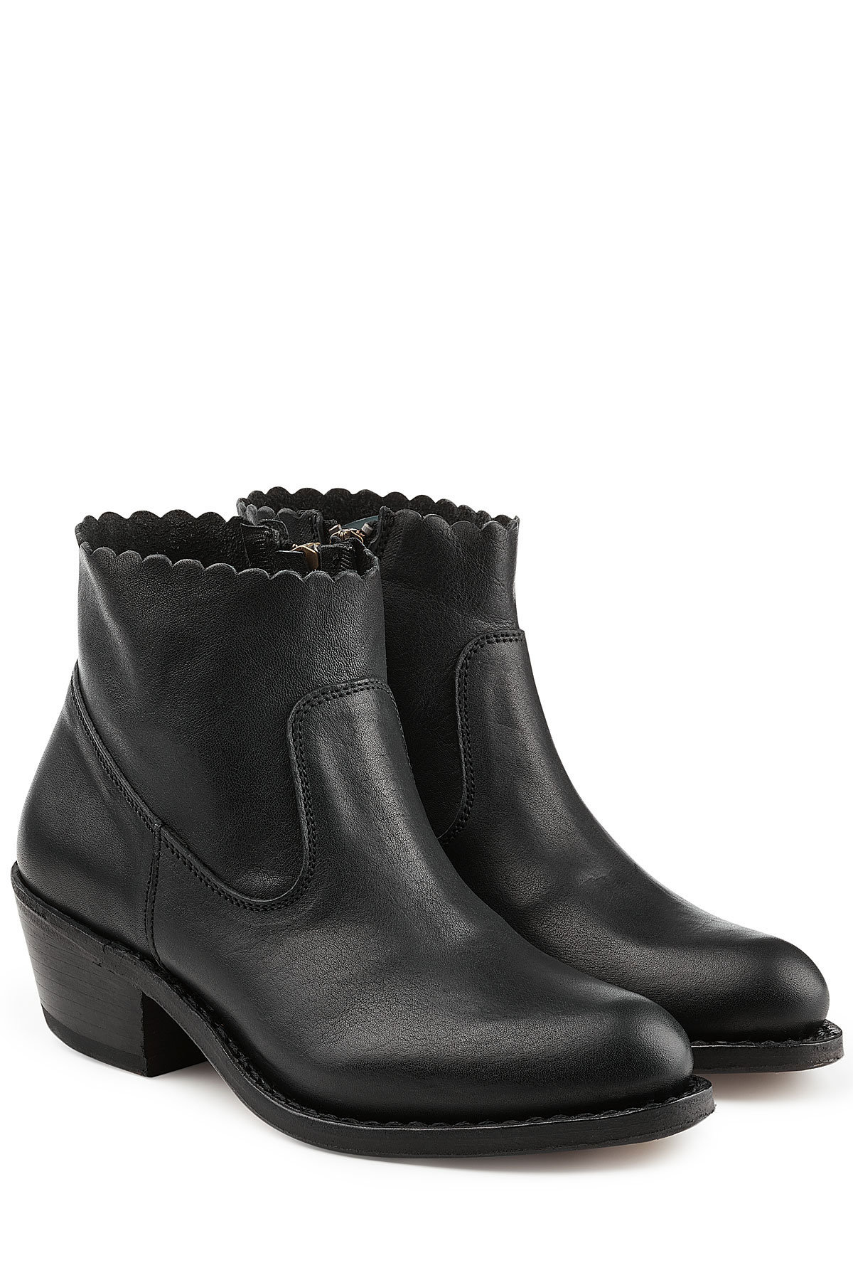 Fiorentini + Baker - Rocker Leather Ankle Boots