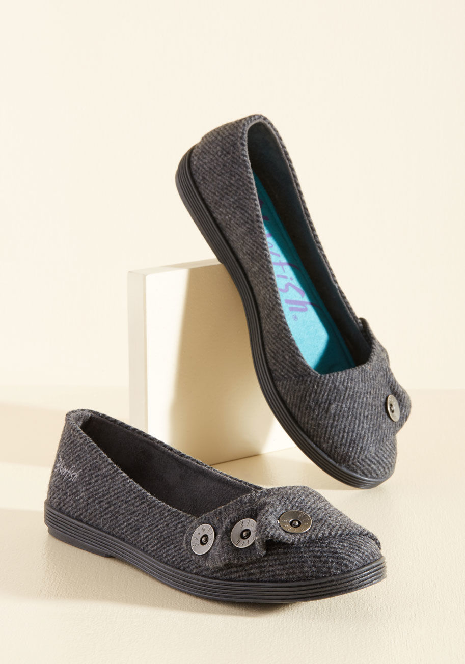GARAMEL  BF-5925 - Each time your pals ask about progress on your goal to break the record for cutest shoes worn consecutively, you kick out these Blowfish flats and tell 'em it's a work