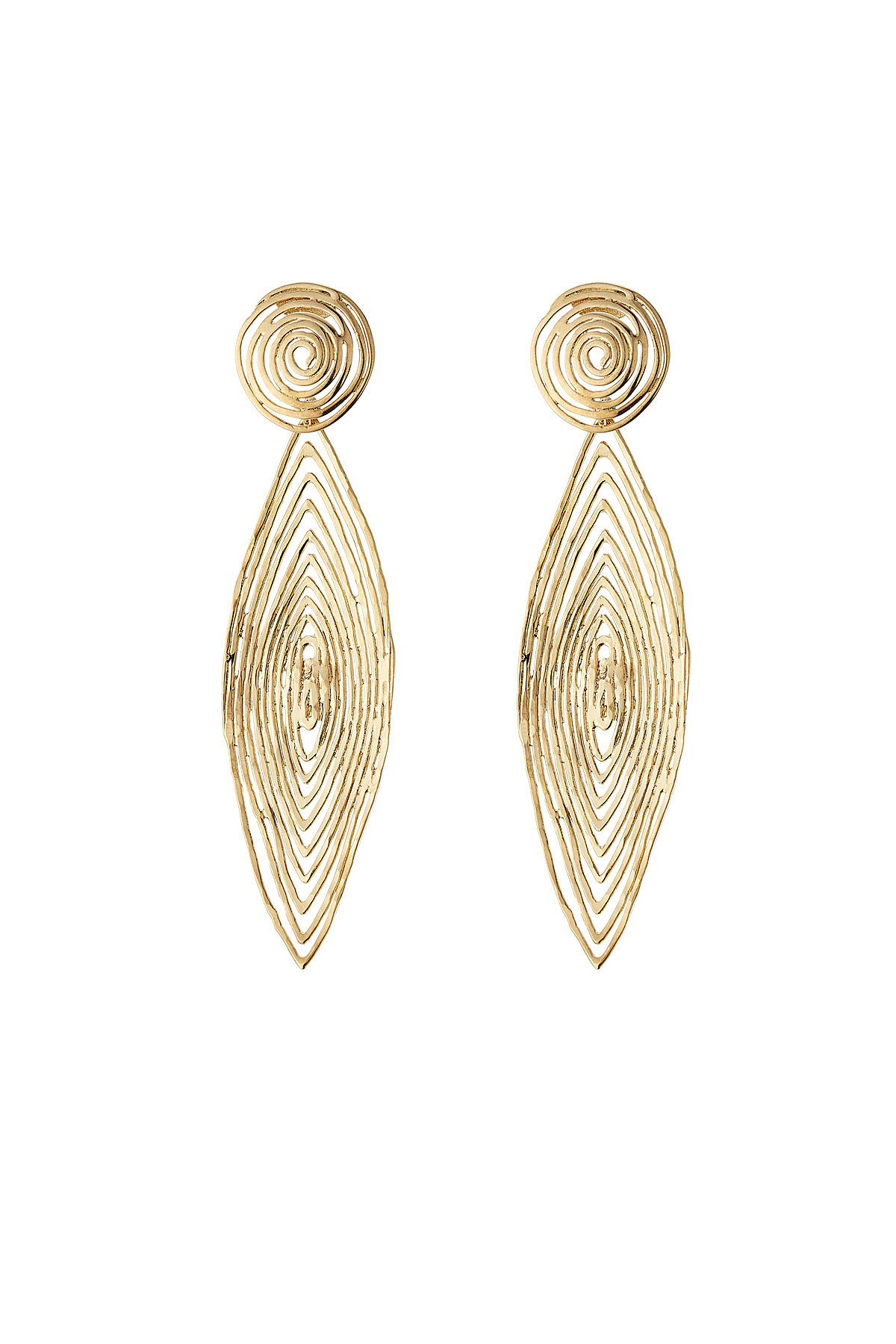 Gas Bijoux - 24kt Gold-Plated Earrings