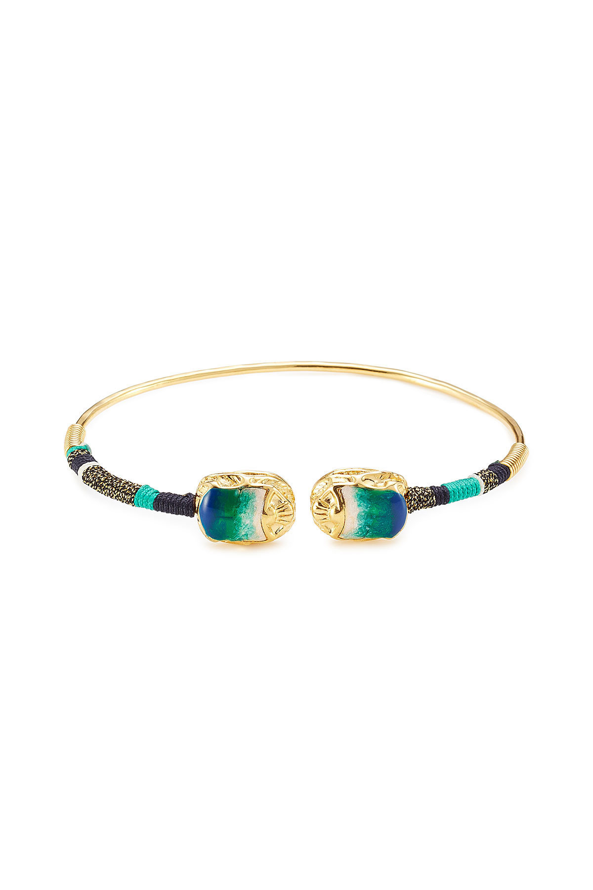 Gas Bijoux - Enamel and Gold-Plated Bracelet