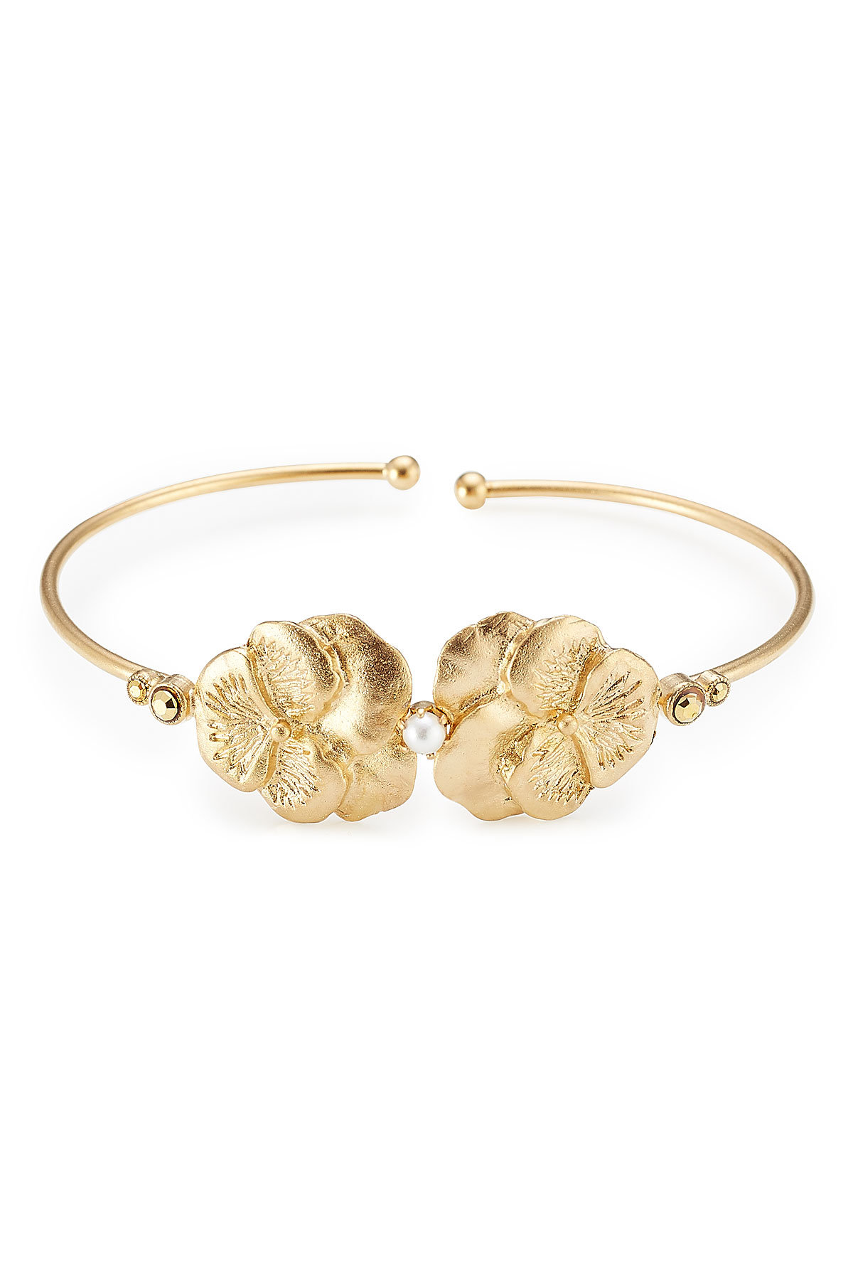 Gas Bijoux - Pensée 24kt Gold Plated Bracelet
