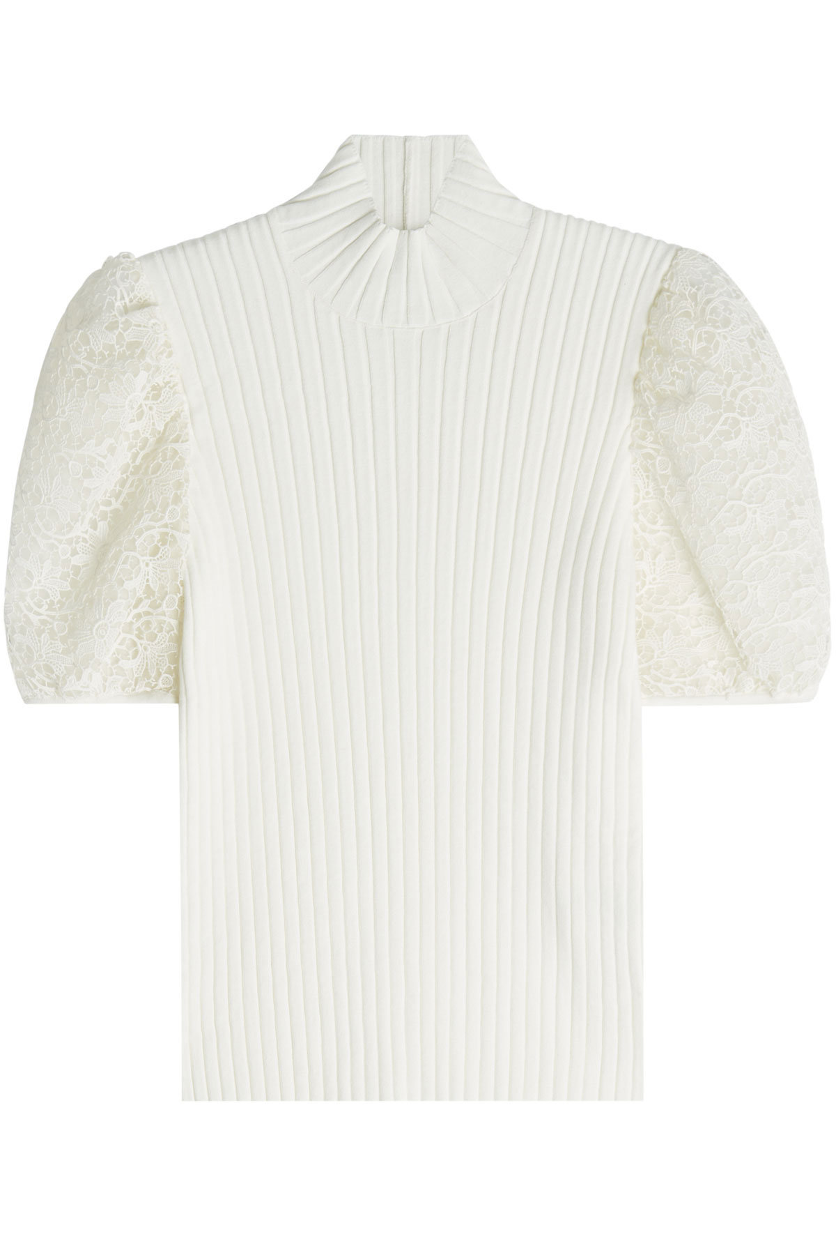 Giambattista Valli - Top with Lace Sleeves