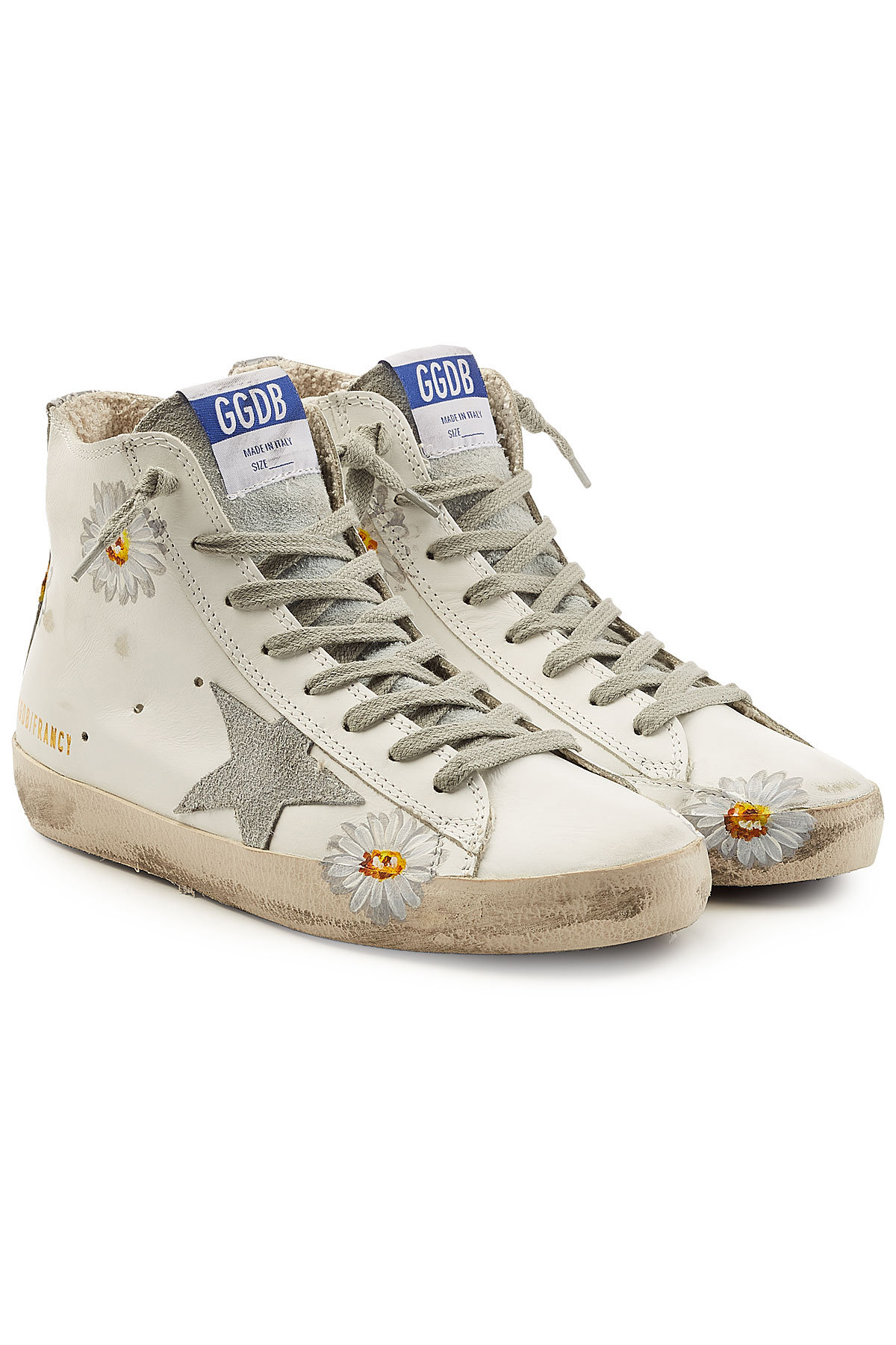 Golden Goose Deluxe Brand - Francy High-Top Leather Sneakers