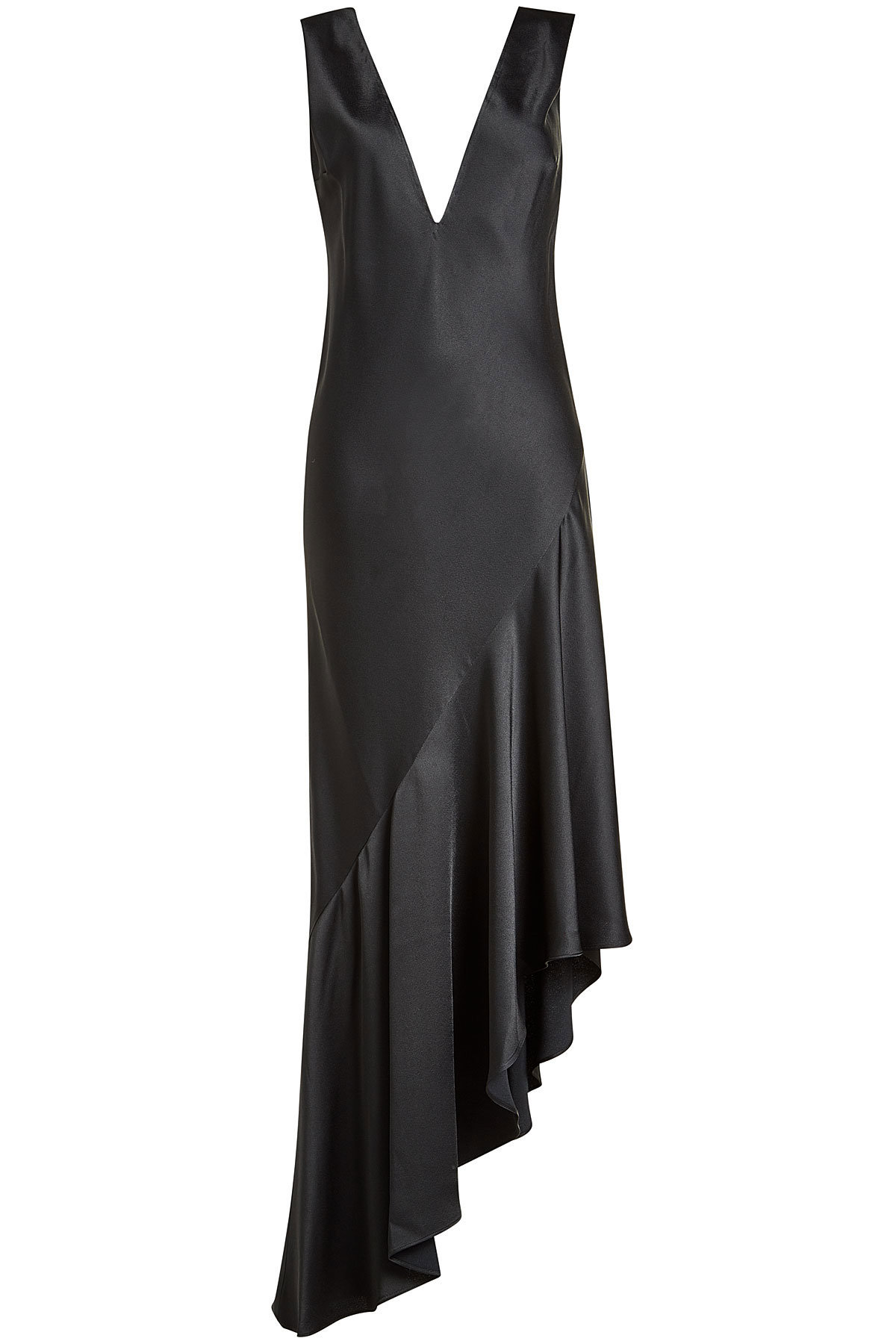 Haider Ackermann - Asymmetric Satin Dress