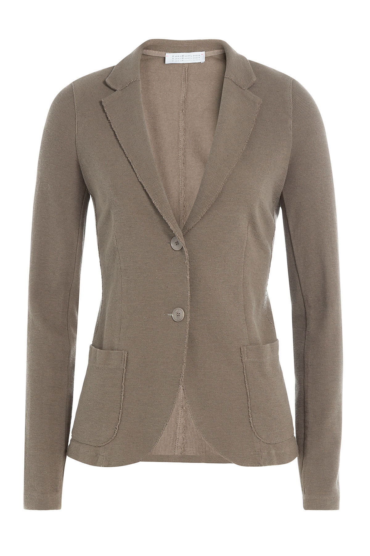 Cotton Blazer with Linen by Harris Wharf London