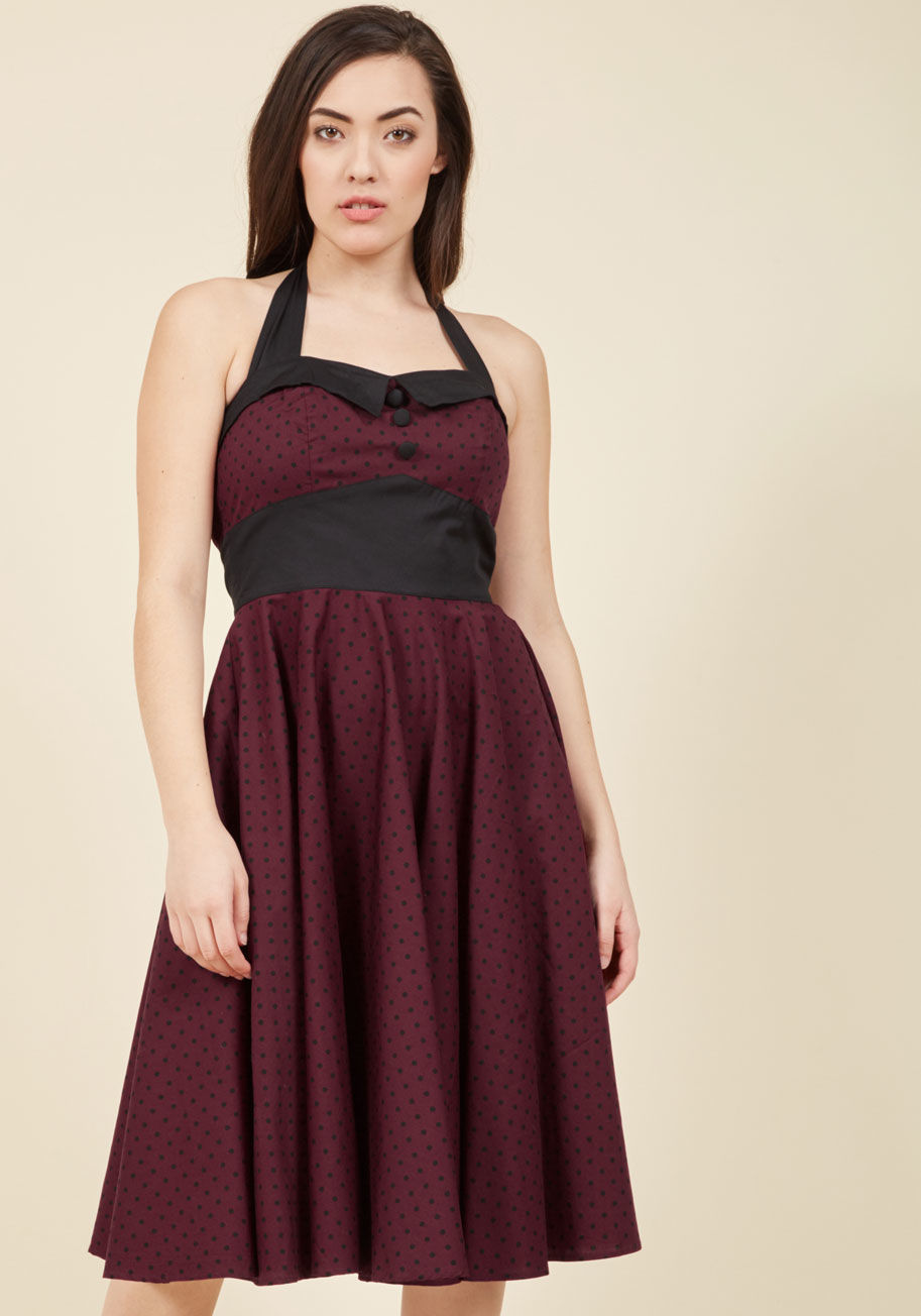 Hell Bunny - Hell Bunny Budding Starlet Midi Dress