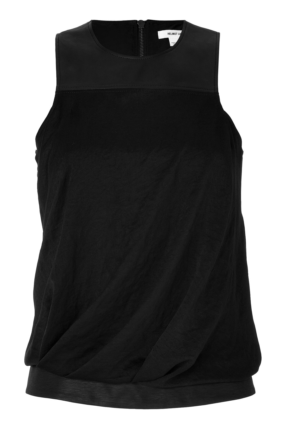 Artemis Top in Black by Helmut Lang