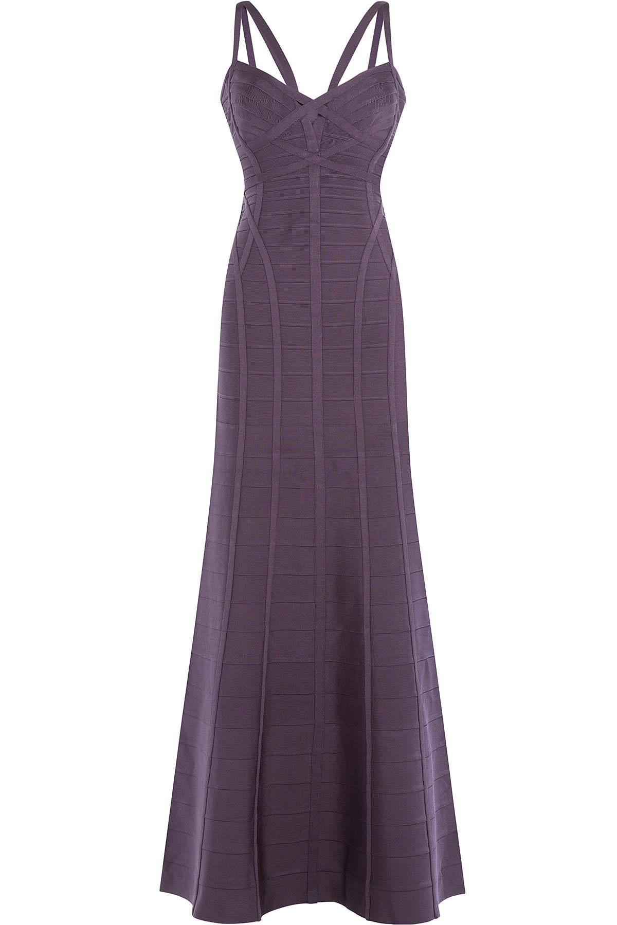 Herve Leger - Floor Length Bandage Dress