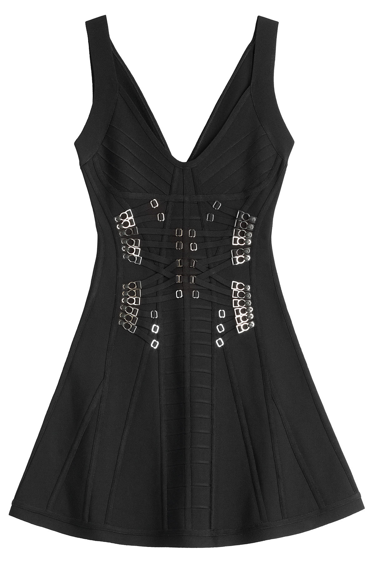 Herve Leger - Marissa Bandage Dress with Corset Detail