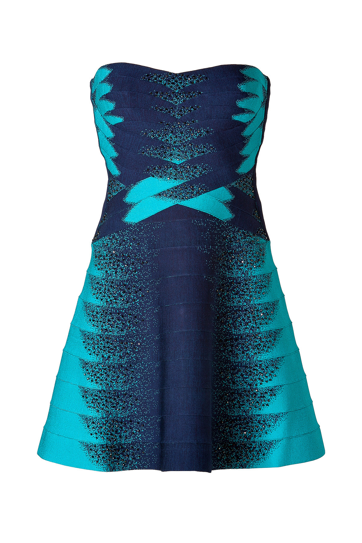 Strapless Dress by Herve Leger