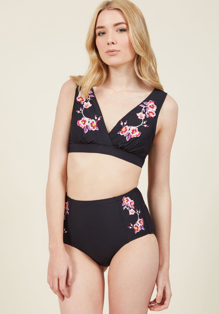High Dive by ModCloth - Grace Yourself Swimsuit Top