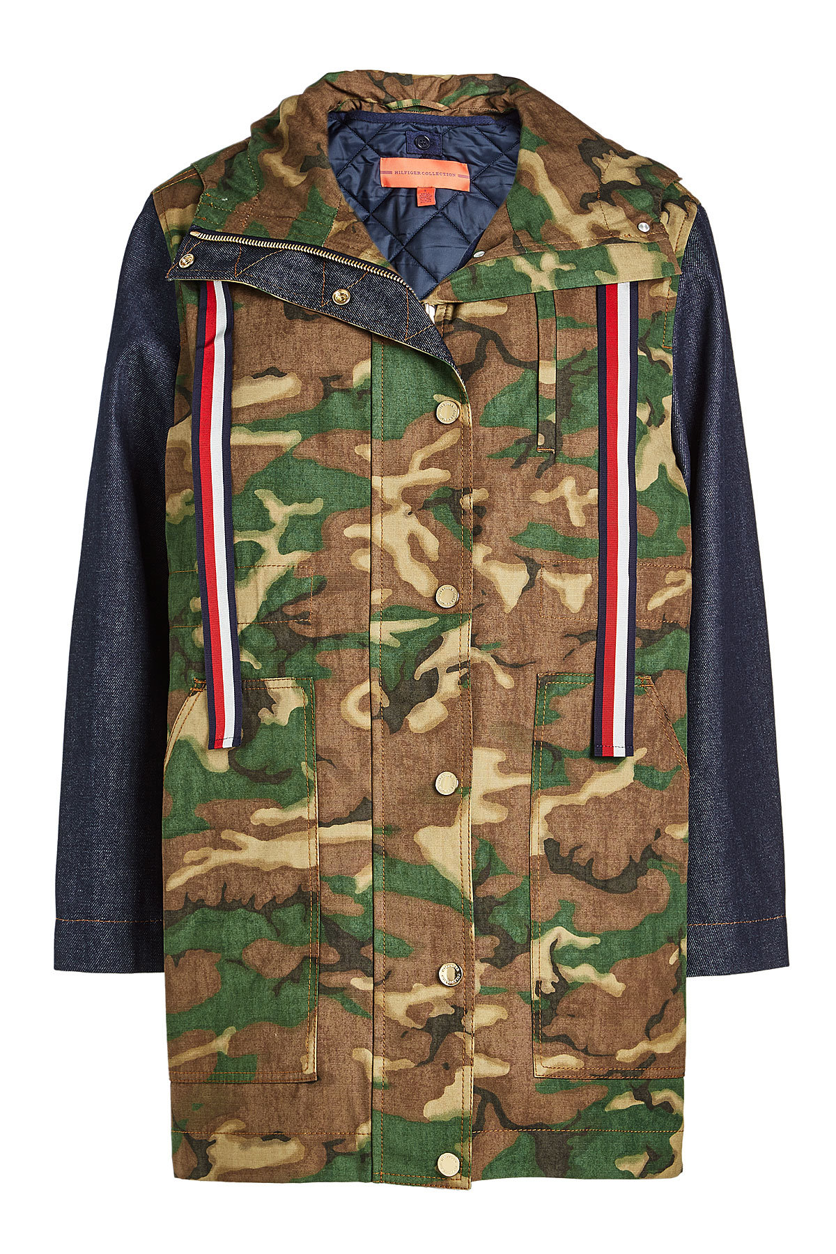 Hilfiger Collection - Hybrid Utility Camouflage Print Parka