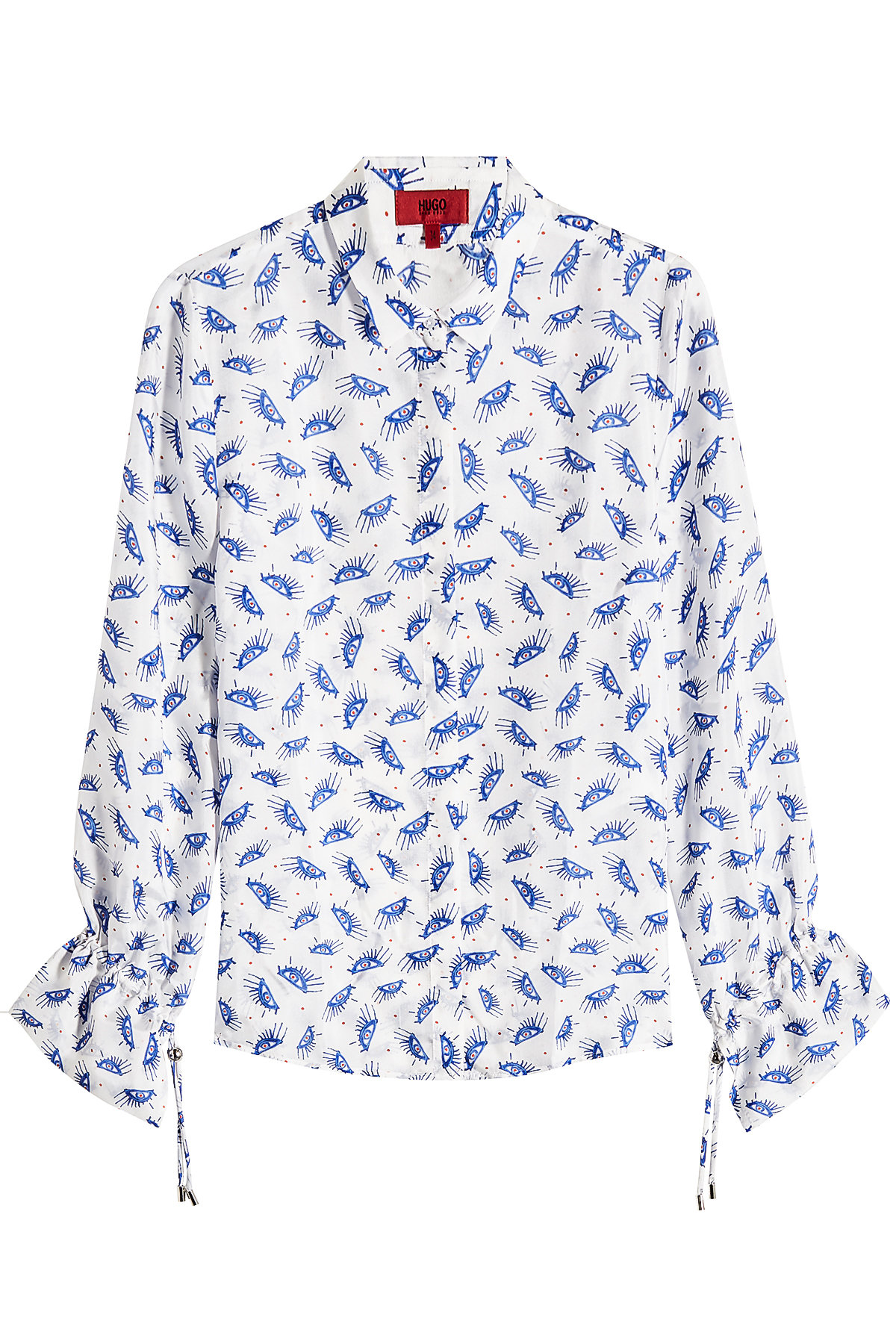 Efesi Printed Silk Shirt by Hugo