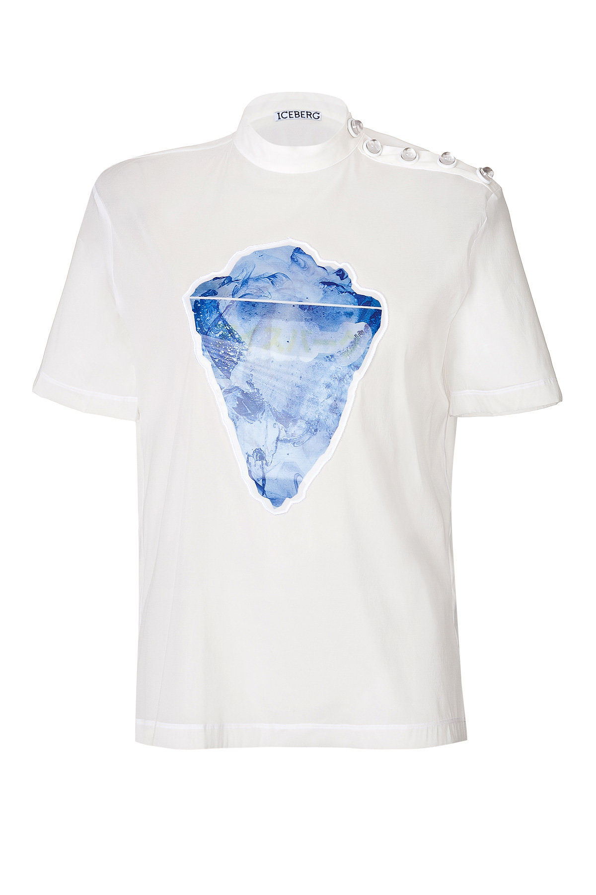 Iceberg - Silk Blend T-Shirt