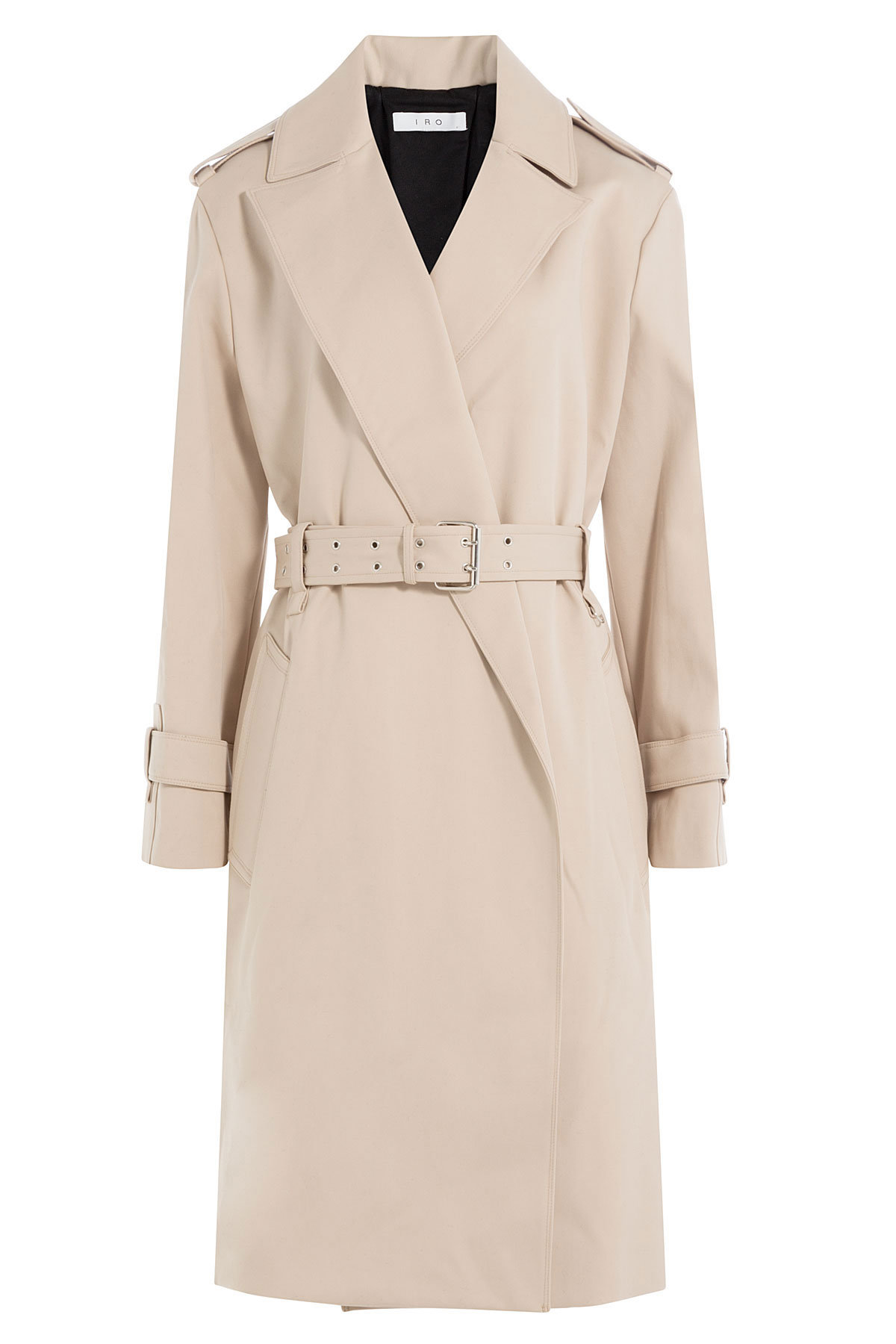 Iro - Belted Cotton Coat