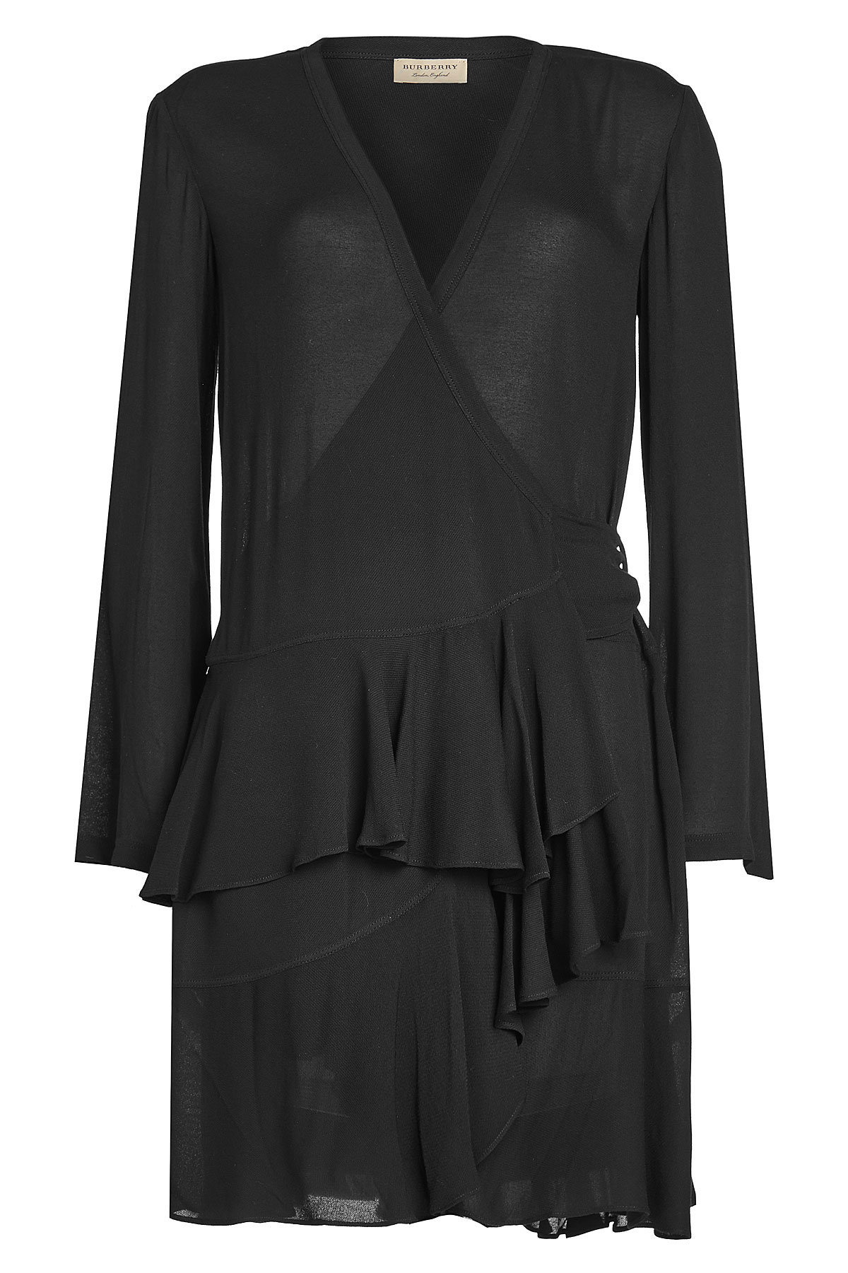 Iro - Crepe Flutter Hem Dress