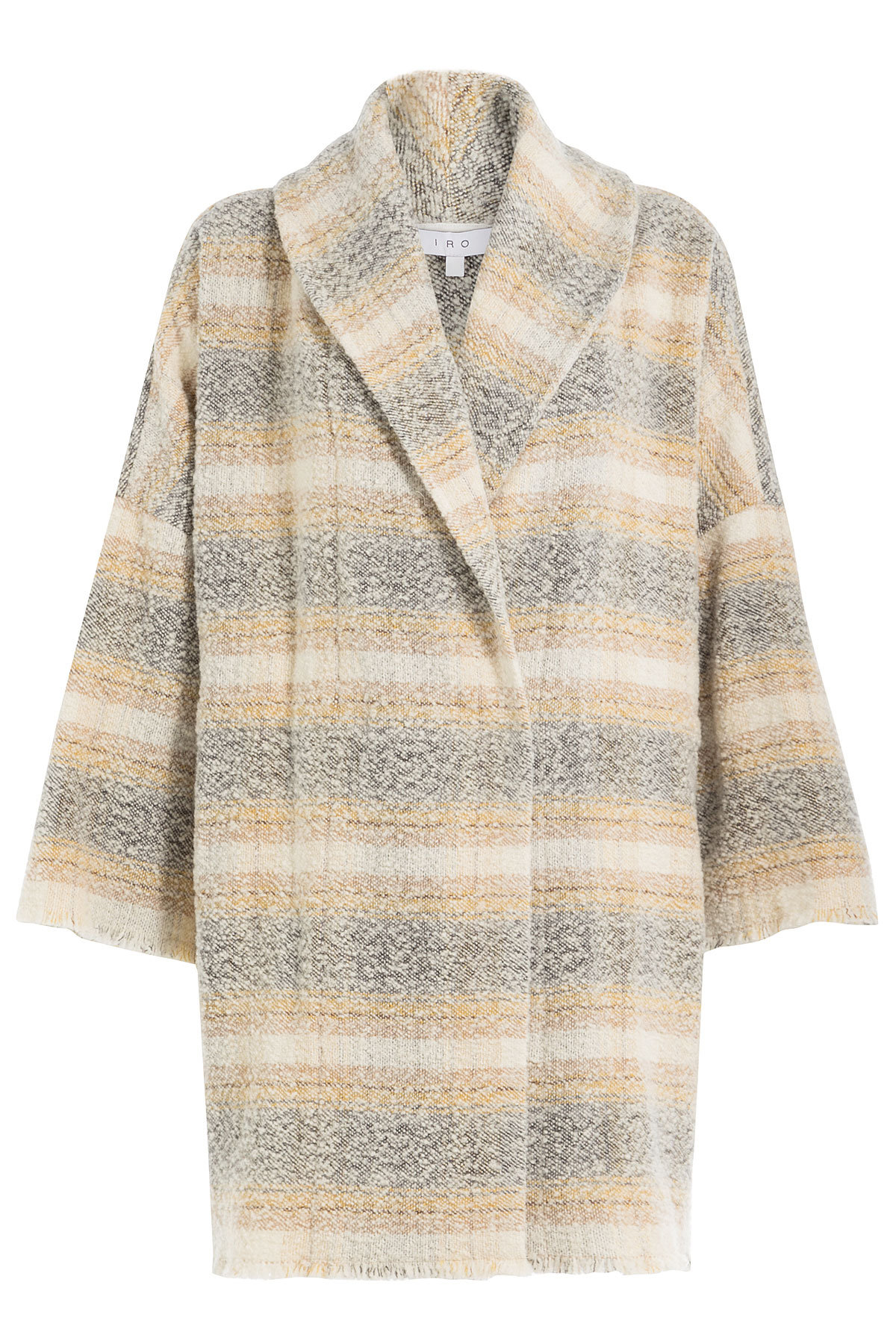 Iro - Printed Virgin Wool Coat