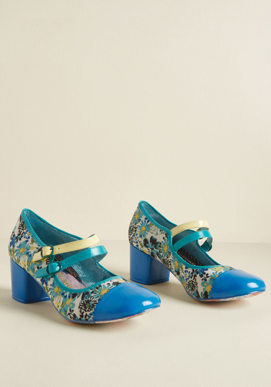 Irregular Choice - Mod Marvel Block Heel