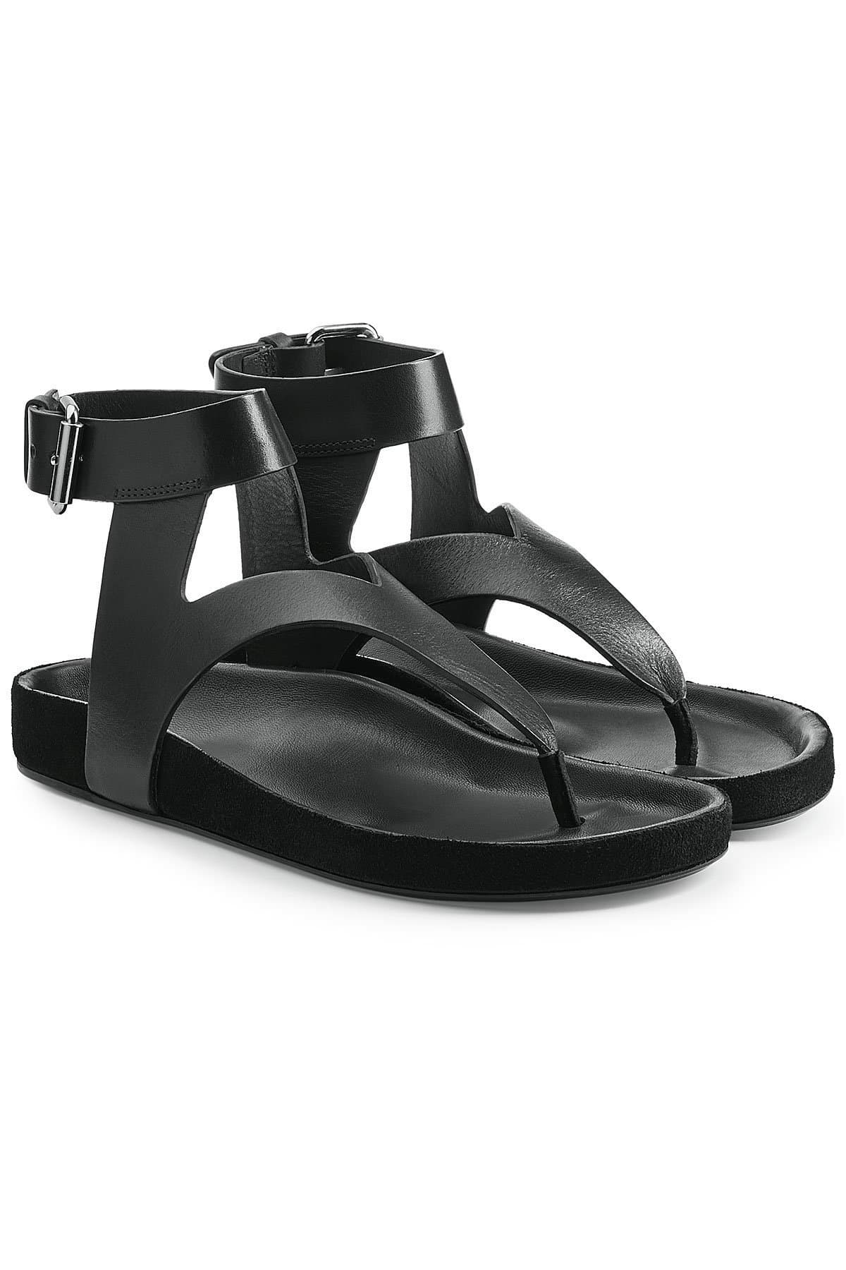 Elwina Leather Sandals by Isabel Marant